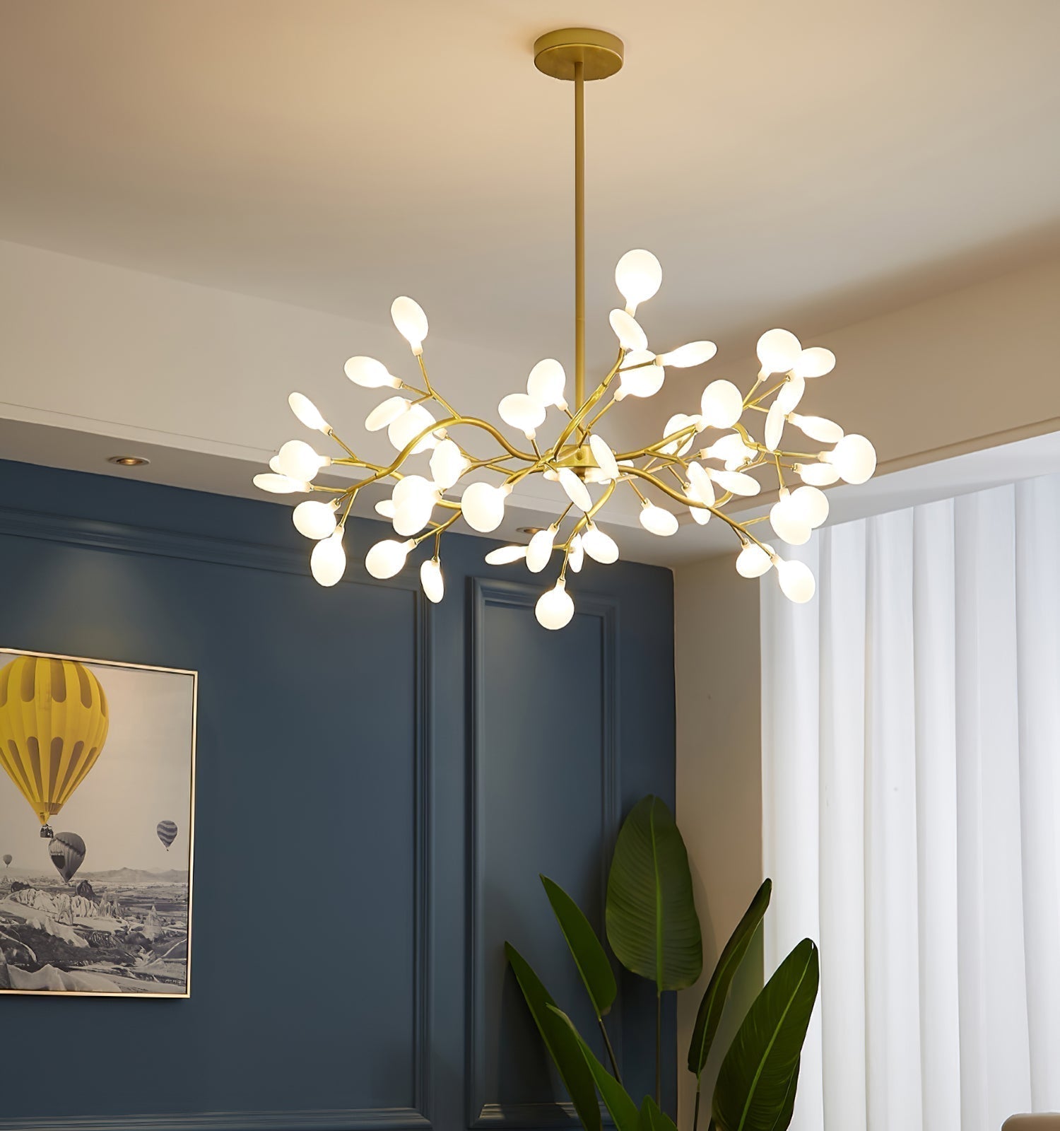 LED Firefly Sputnik Chandelier - Letslighting