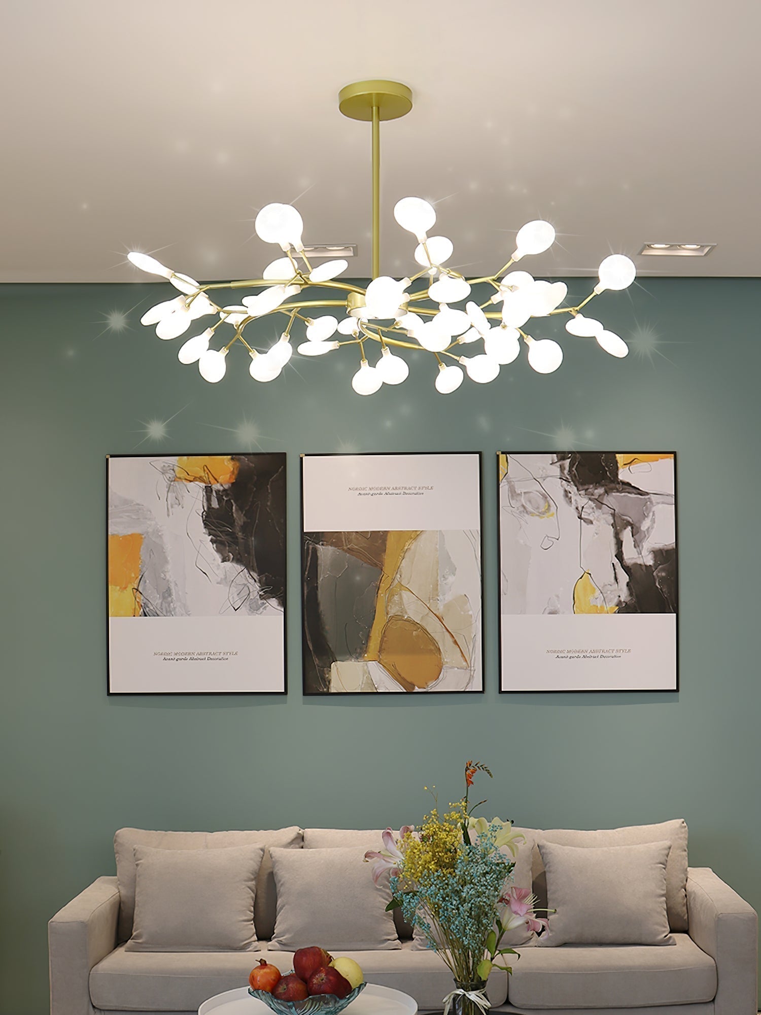 LED Firefly Sputnik Chandelier - Letslighting