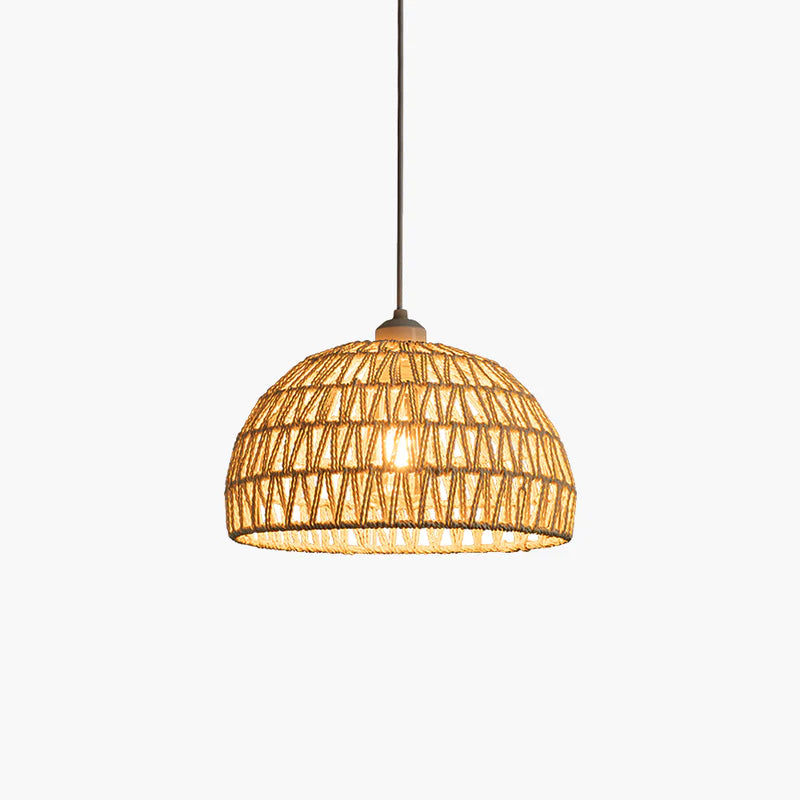 Arisha Retro LED Madera/Arisha Lámpara Colgante Dormitorio Restaurante