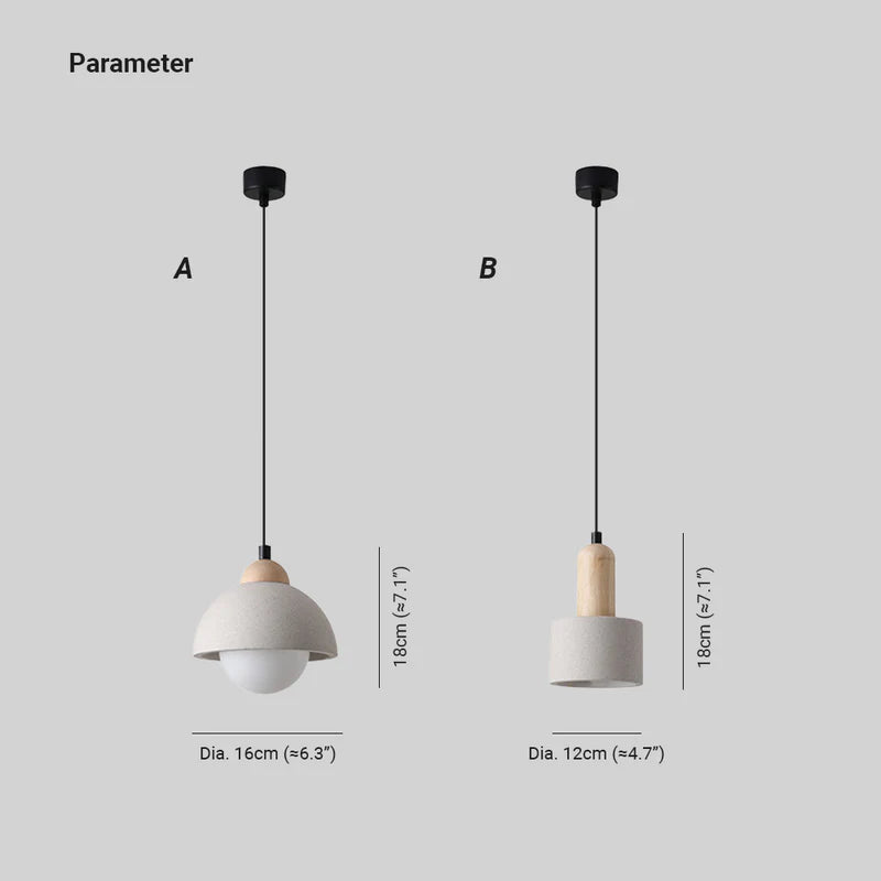 Muto Moderna Minimalismo Lámpara Colgante Dormitorio