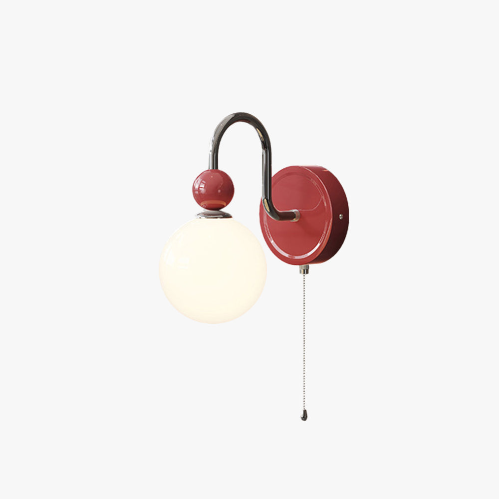 Valentina Moderna Minimalista LED Aplique de Pared Metal Vidrio Estudio