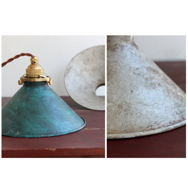 Silva Vintage Rústica Cónico Metal LED Lámpara Colgante