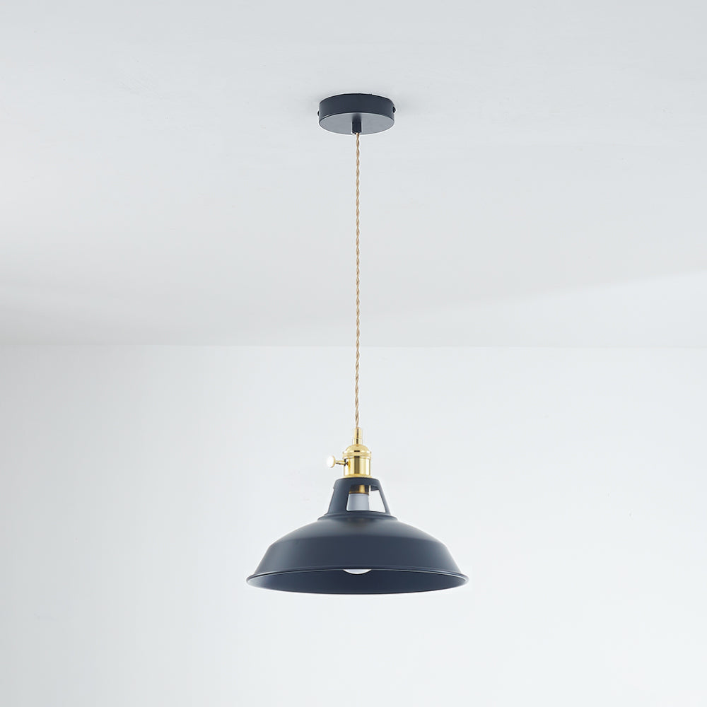 Valentina Nordica Metal LED Lámpara Colgante Negra/Blanca