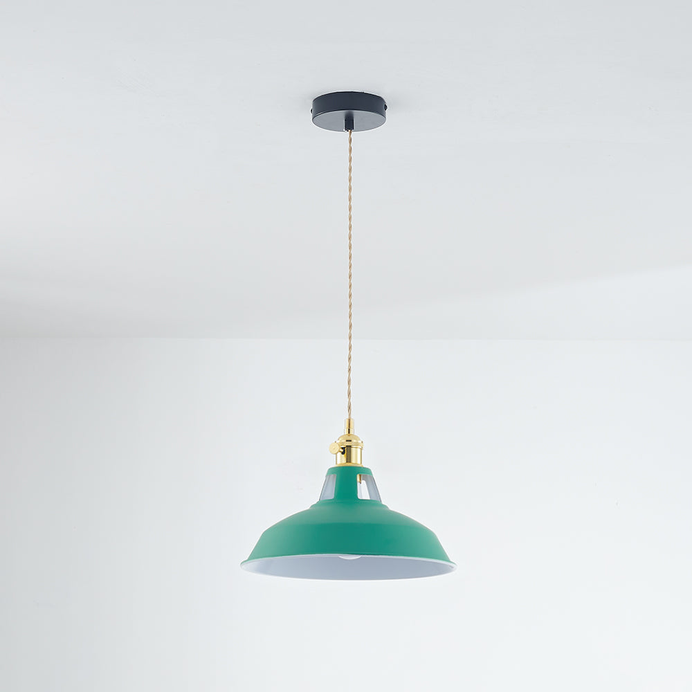 Valentina Nordica Metal LED Lámpara Colgante Negra/Blanca