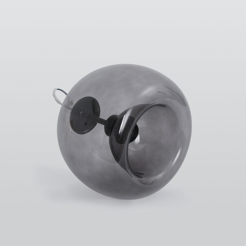 Arisha Moderna Bola Metal/Vidrio Lámpara de Techo/ Colgante Dorada/Negra