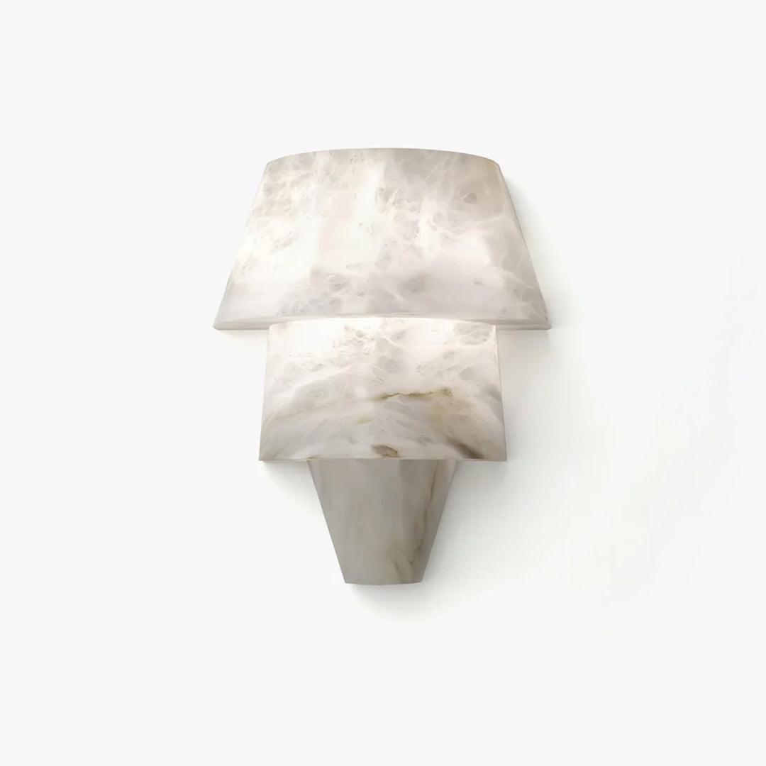 Vyloren Tiered Alabaster Wall Light - Letslighting