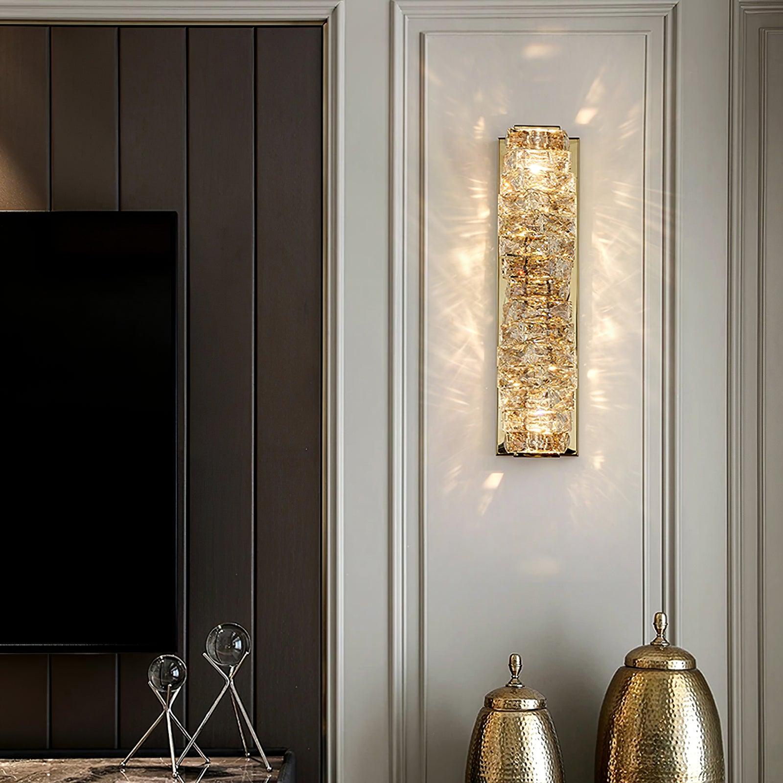 Laminated Crystal Wall Light - Letslighting