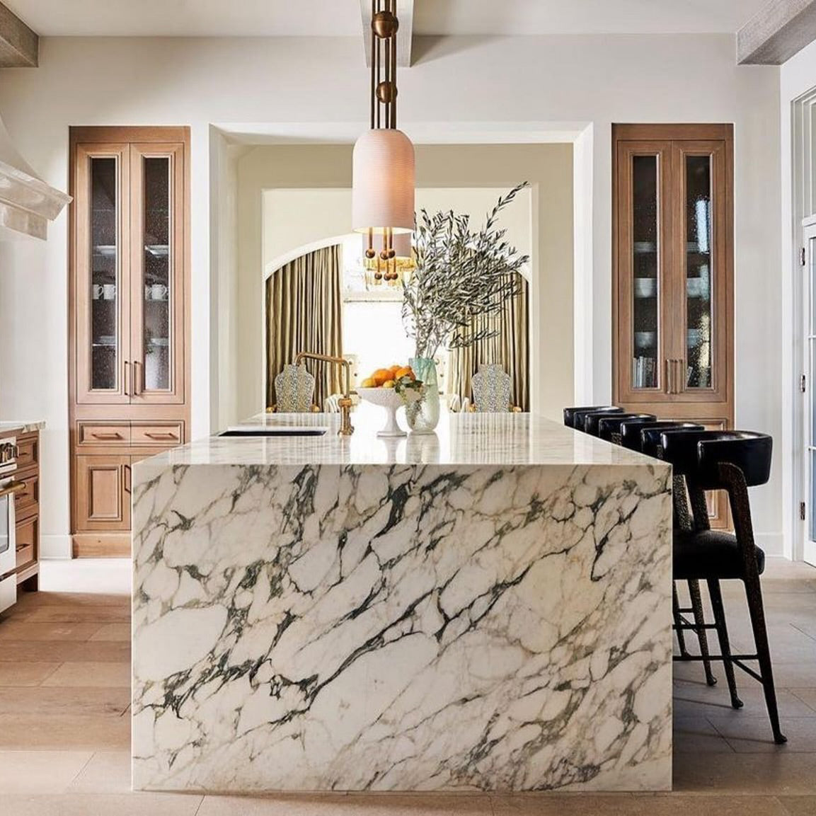 Ucaryra Premium Elegance Metal Glass Lantern Pendant Lamp - Lamp Copper