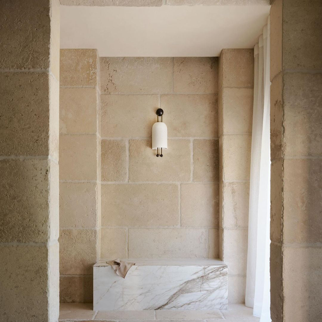 Zelaeora Modern Minimalist Metal Glass Lantern Sconce Wall Lamp - Lamp Copper