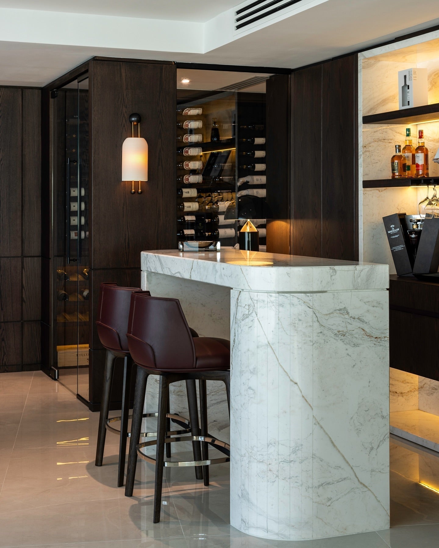 Zelaeora Modern Minimalist Metal Glass Lantern Sconce Wall Lamp - Lamp Copper