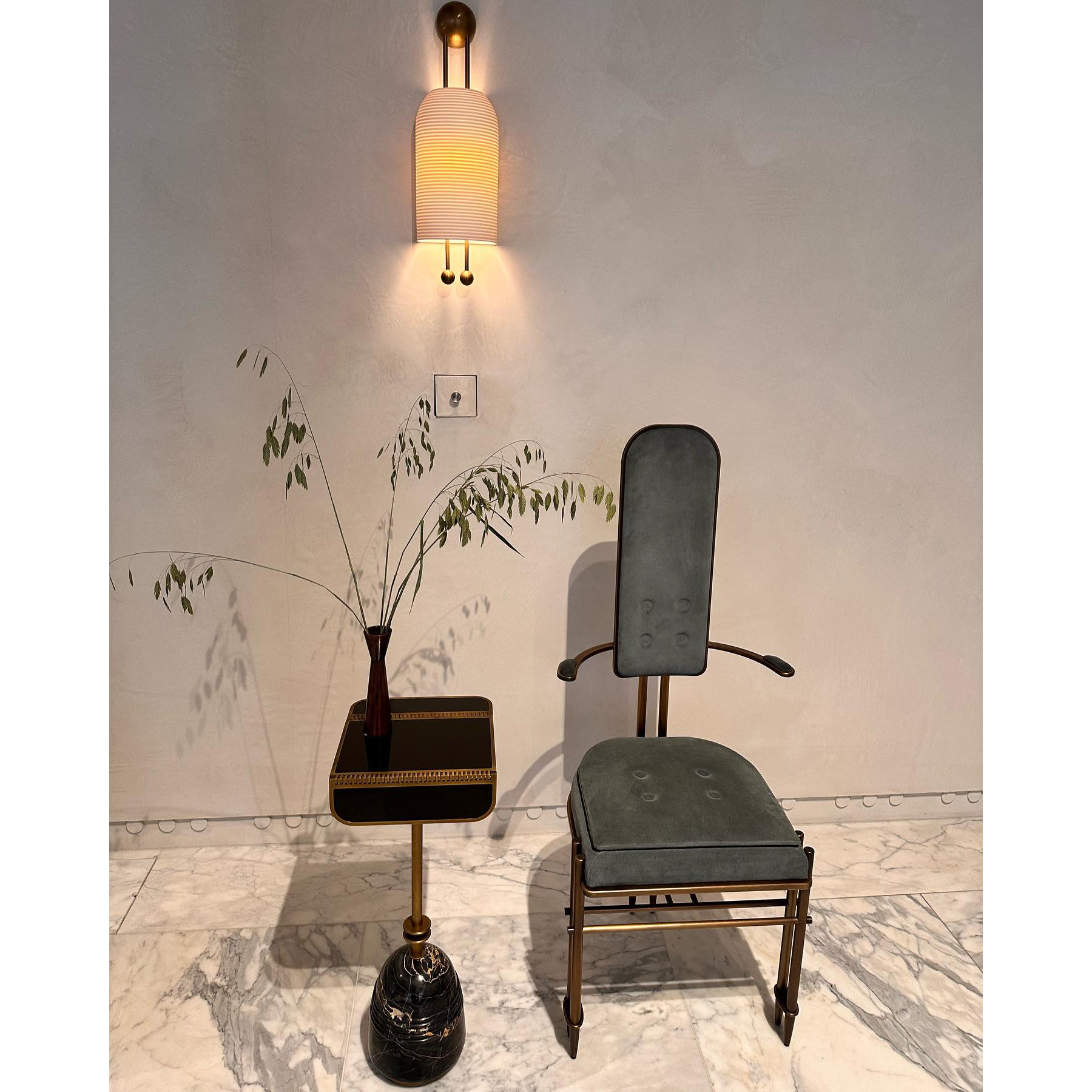 Zelaeora Modern Minimalist Metal Glass Lantern Sconce Wall Lamp - Lamp Copper