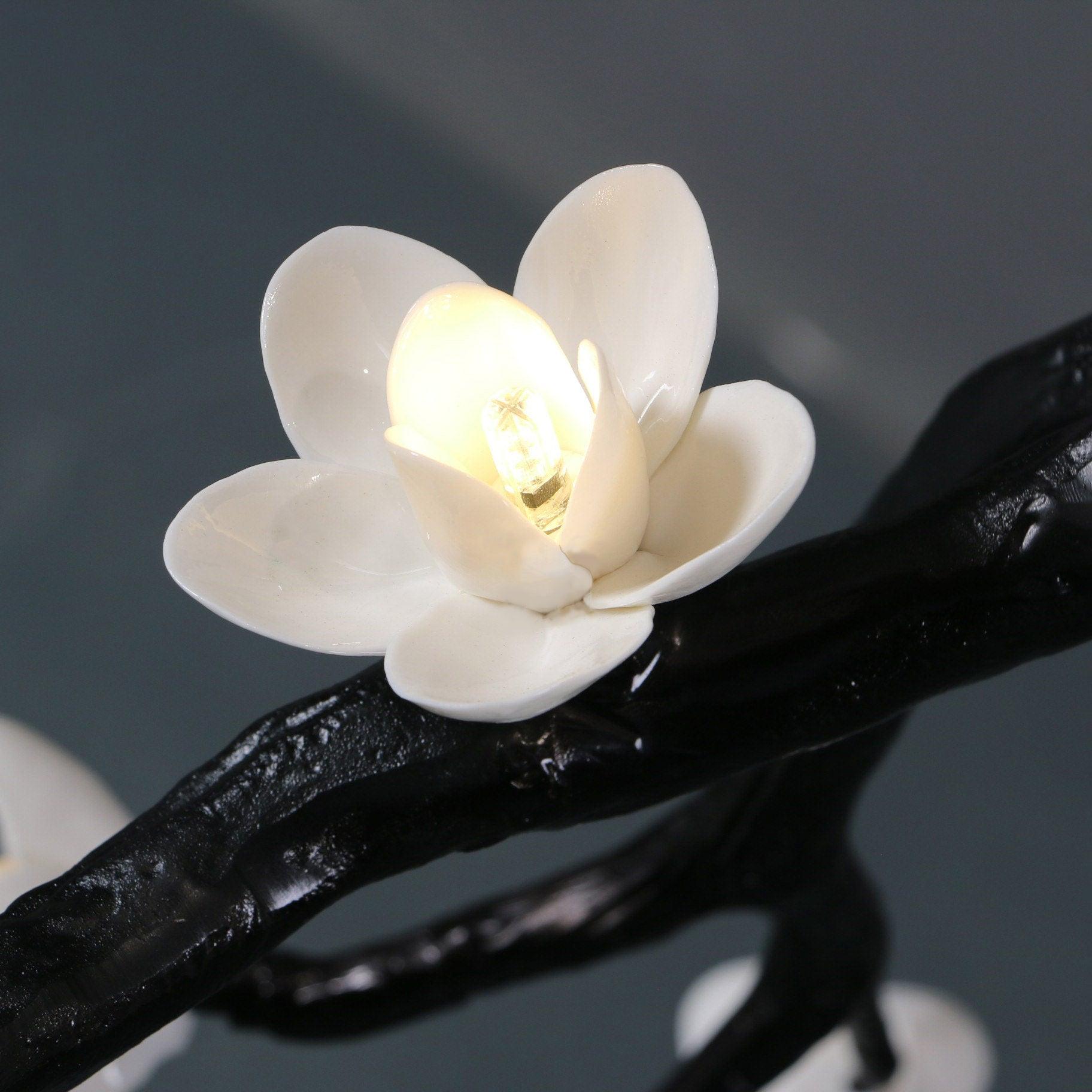 Large Long Branch Flower Chandelier - Letslighting
