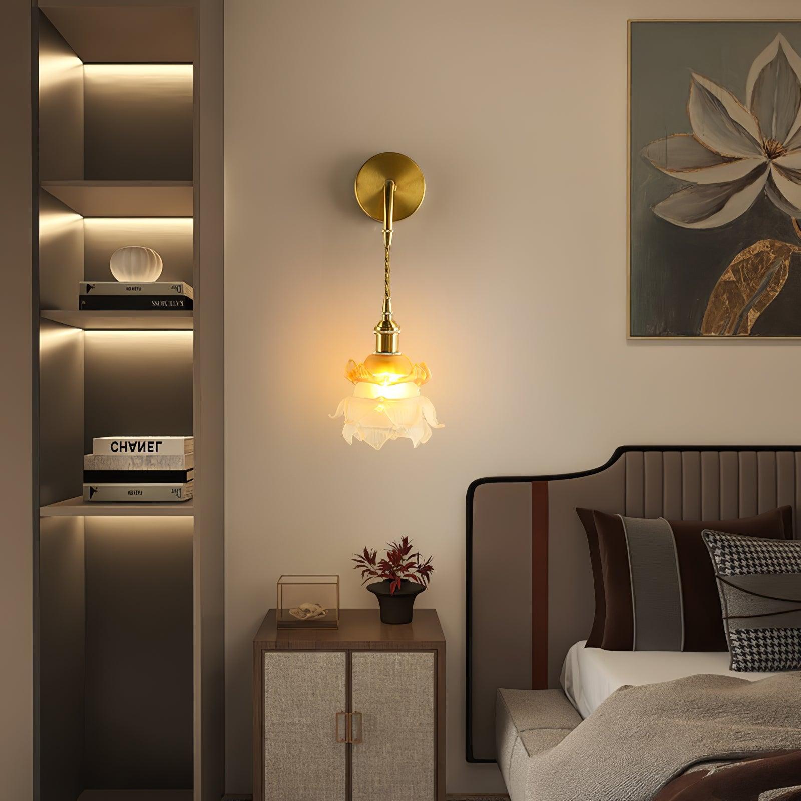 Laura Brass Wall Lamp - Letslighting