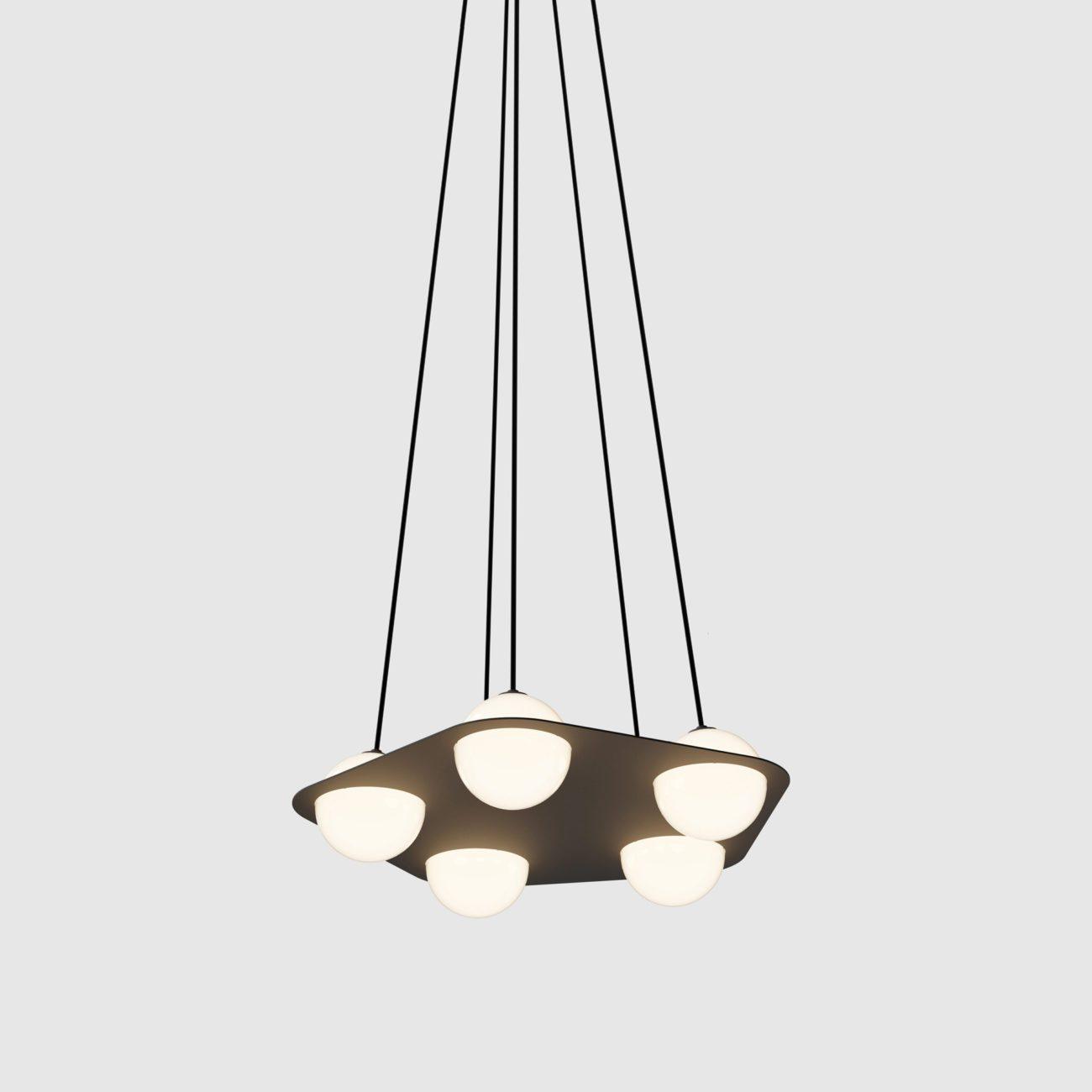 Orbion Black Pendant Lamp - Letslighting