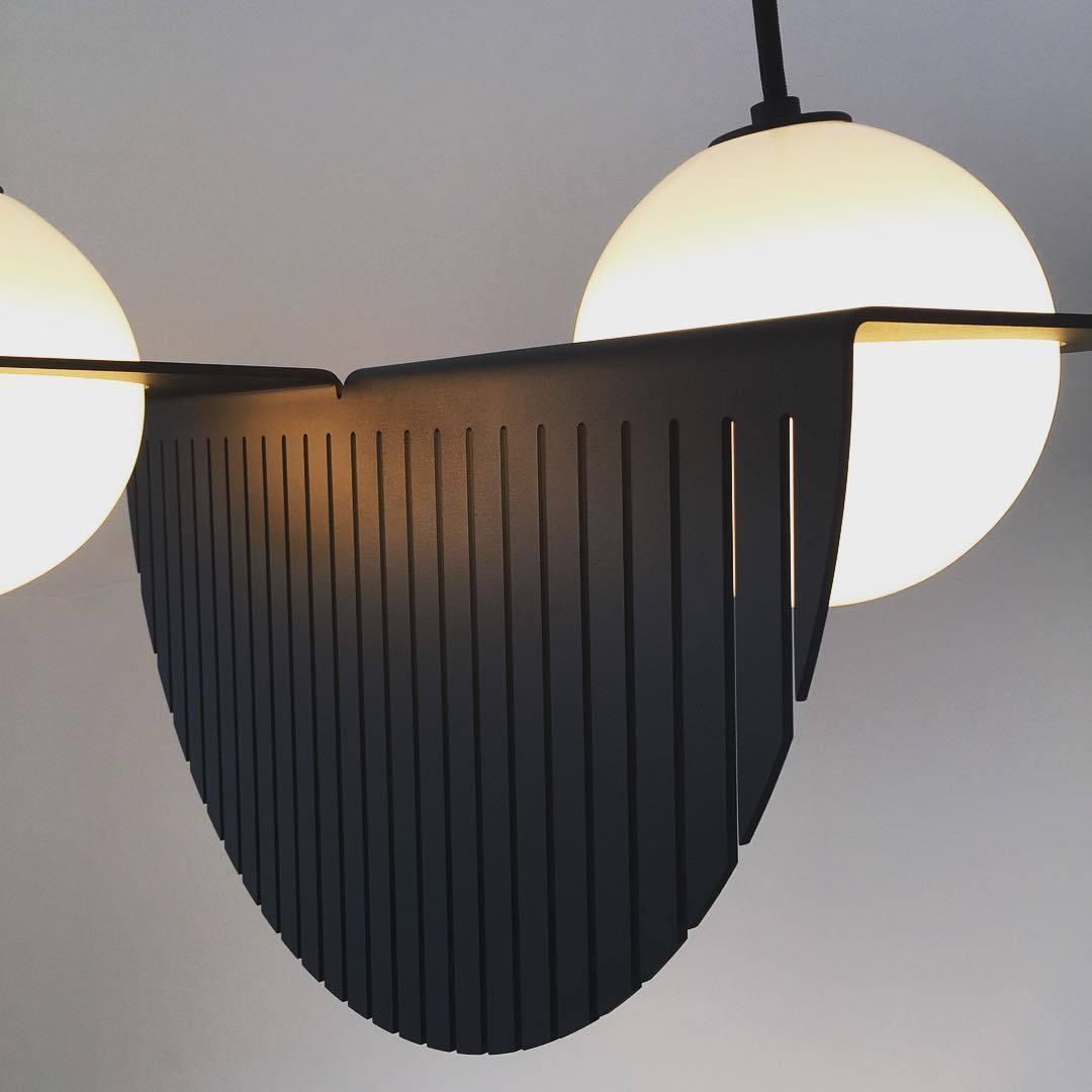 Orbion Black Pendant Lamp - Letslighting