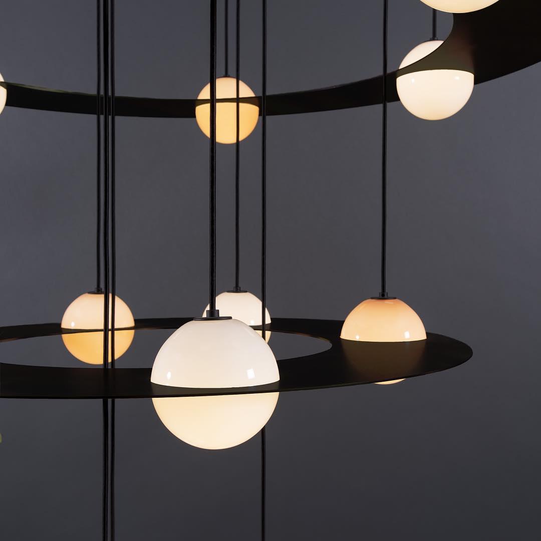Orbion Black Pendant Lamp - Letslighting