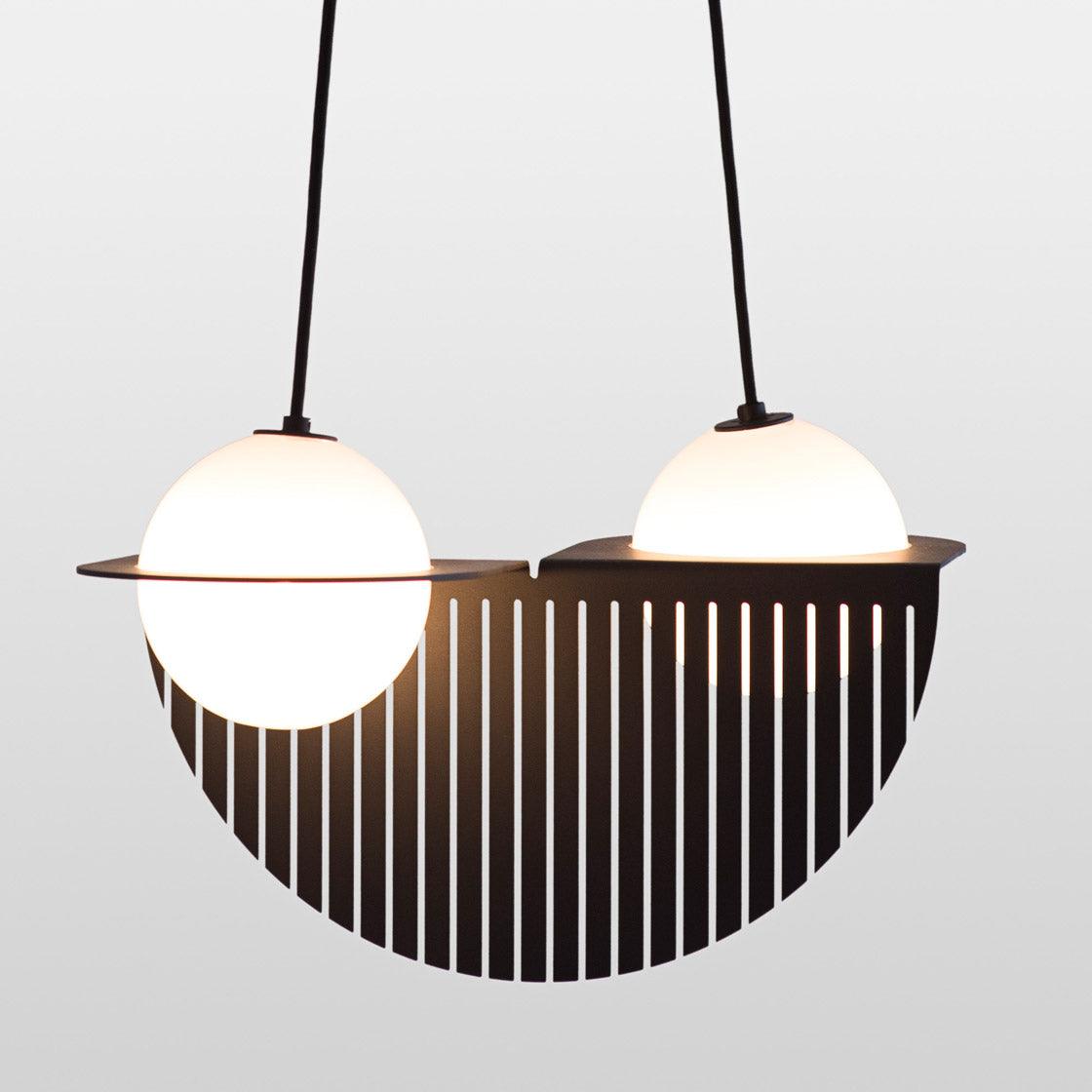 Orbion Black Pendant Lamp - Letslighting