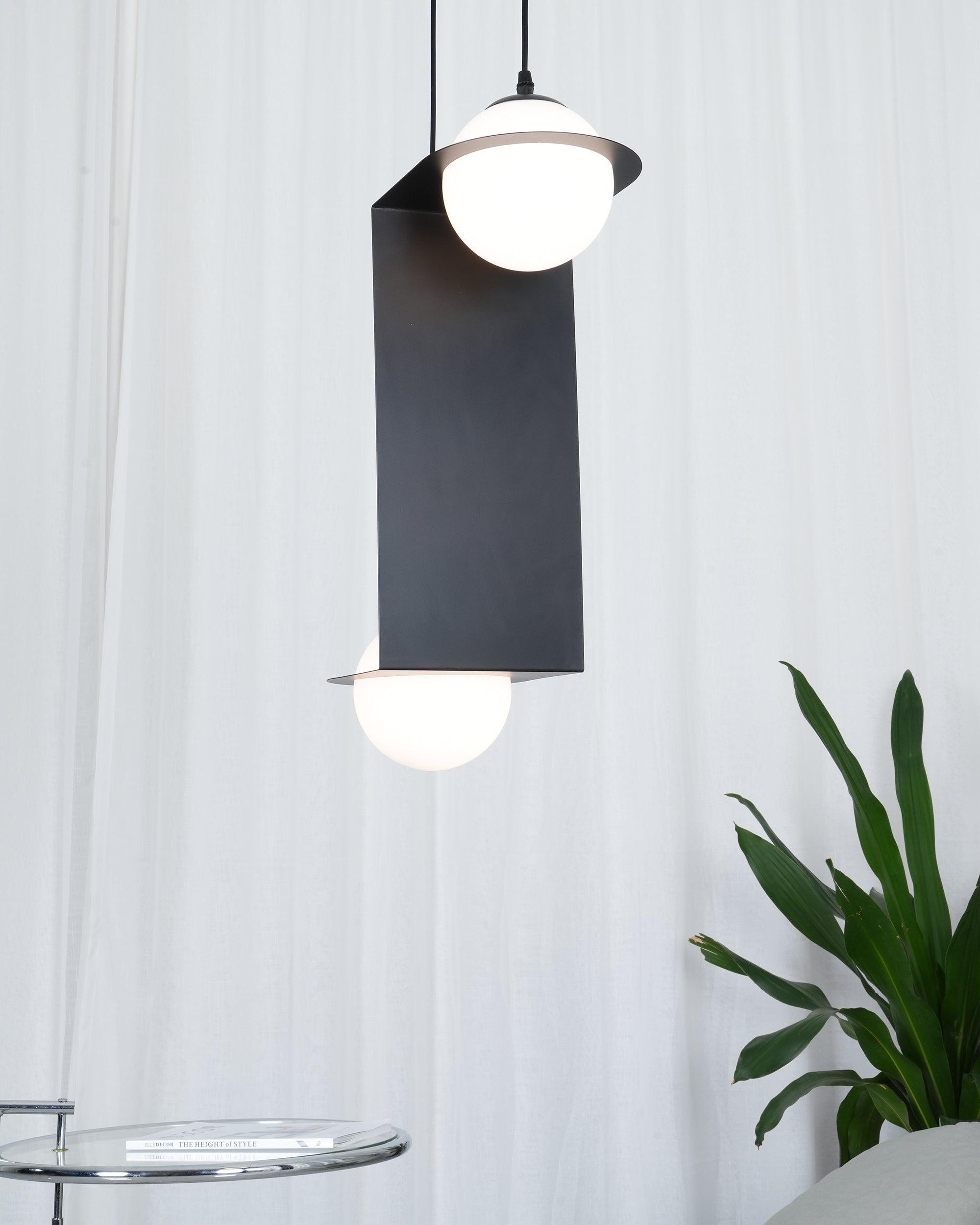 Orbion Black Pendant Lamp - Letslighting