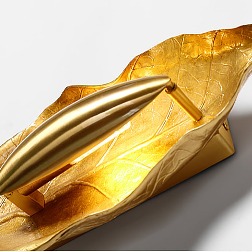 Leaf Brass Wall Lamp - Letslighting