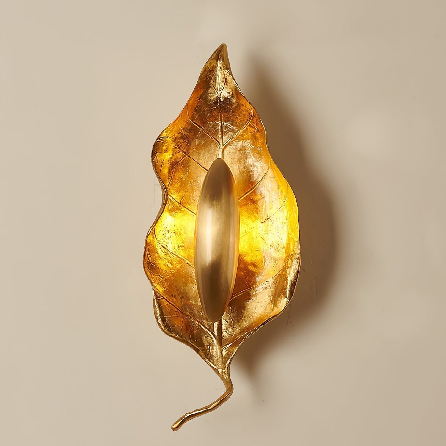 Leaf Brass Wall Lamp - Letslighting