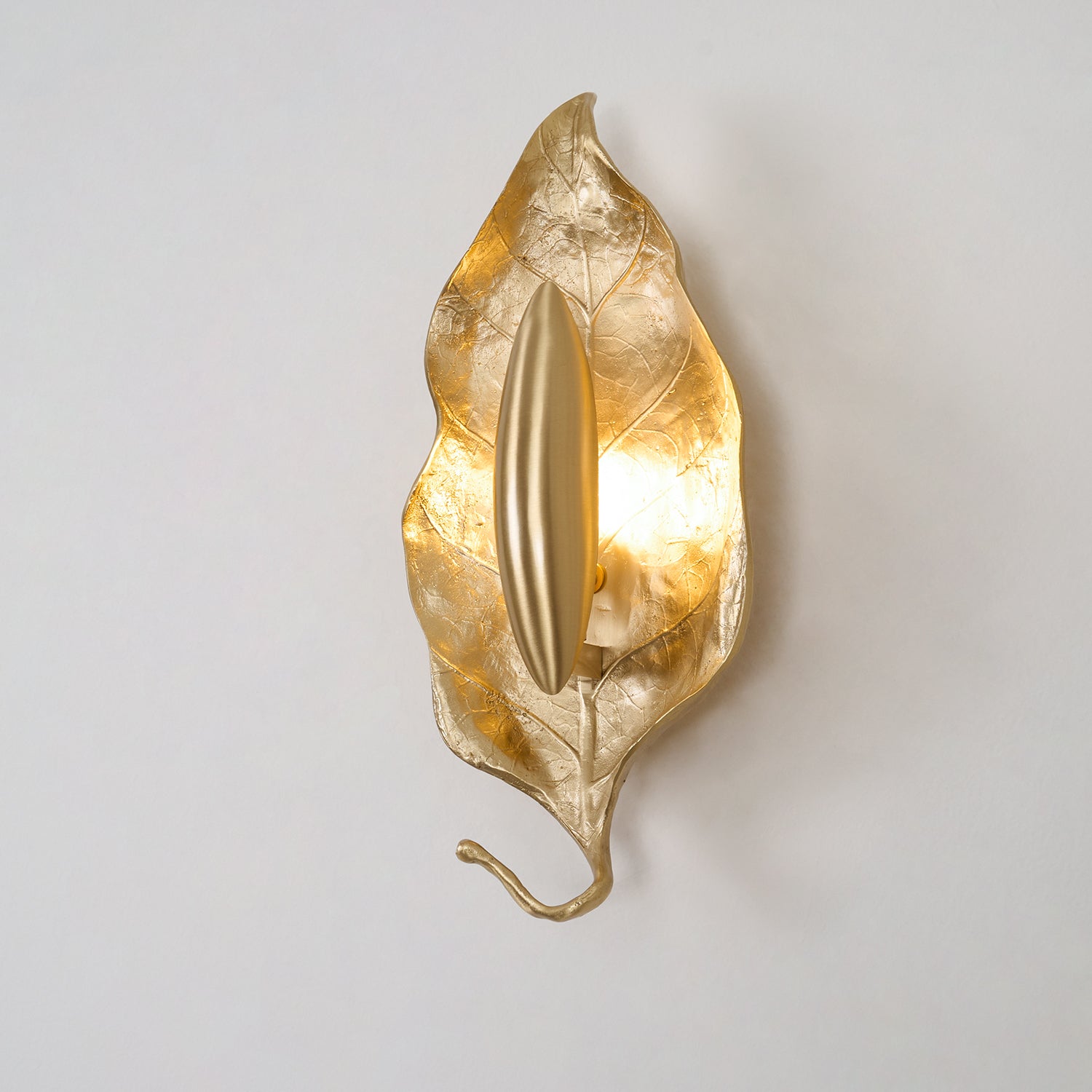 Leaf Brass Wall Lamp - Letslighting