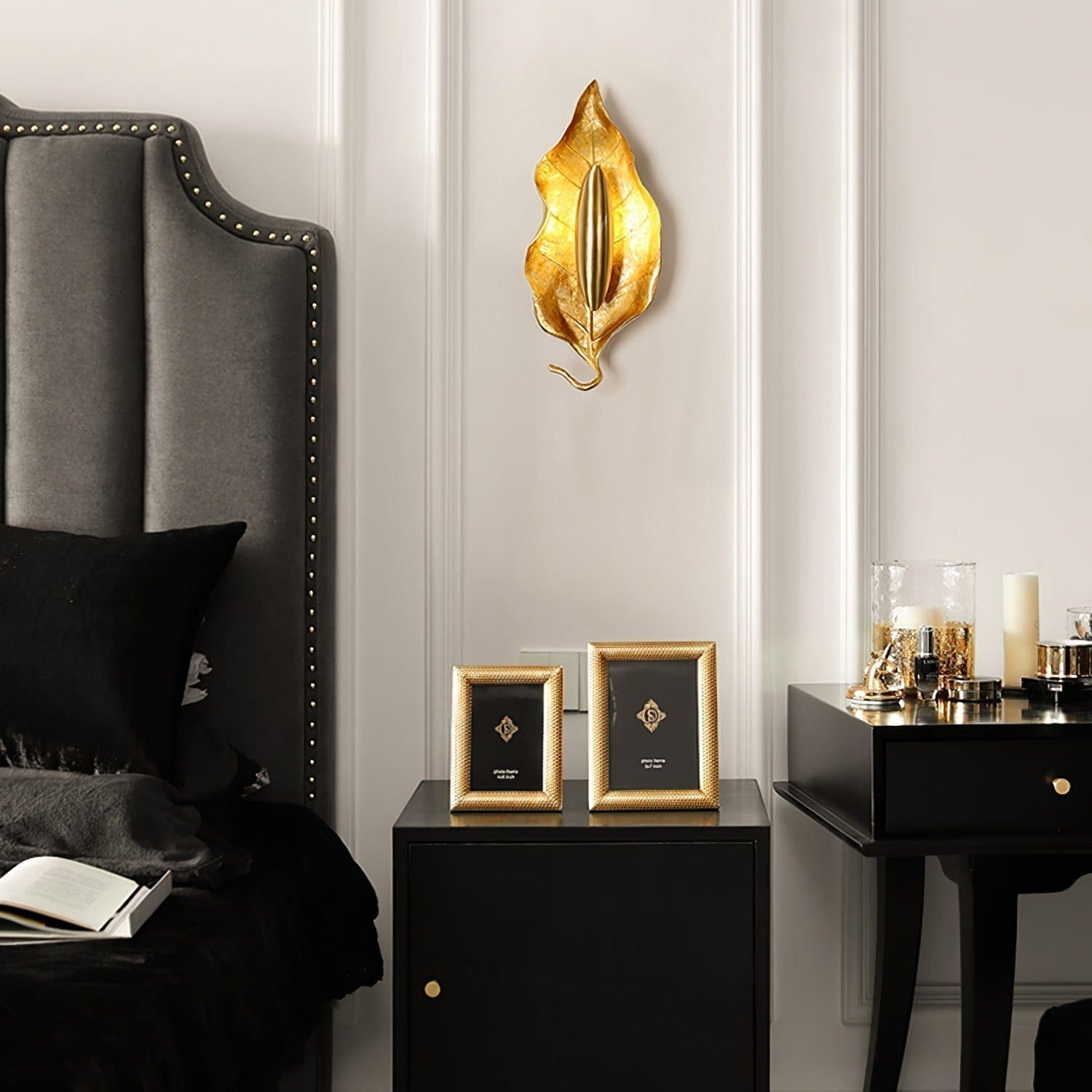 Leaf Brass Wall Lamp - Letslighting