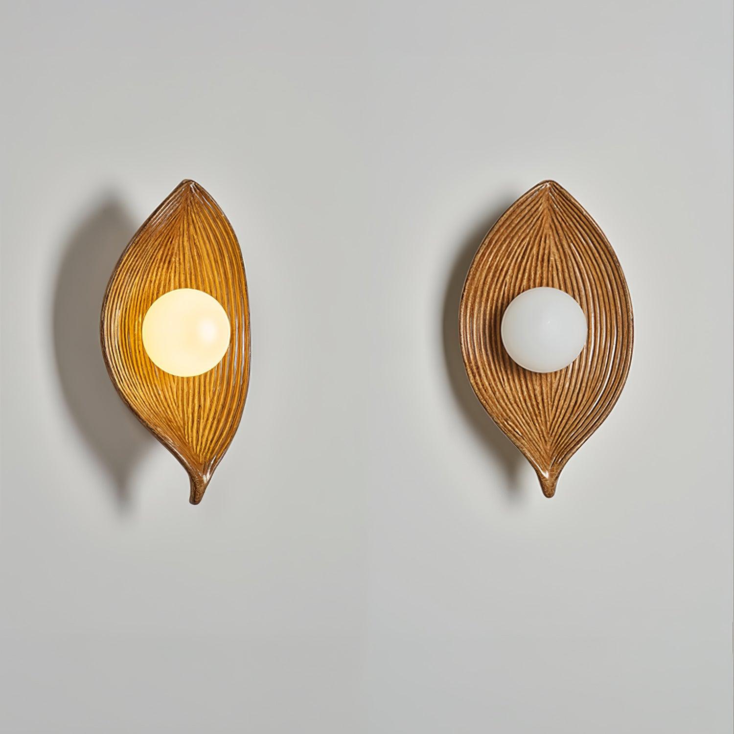 Leaf Canoe Wall Sconce - Letslighting