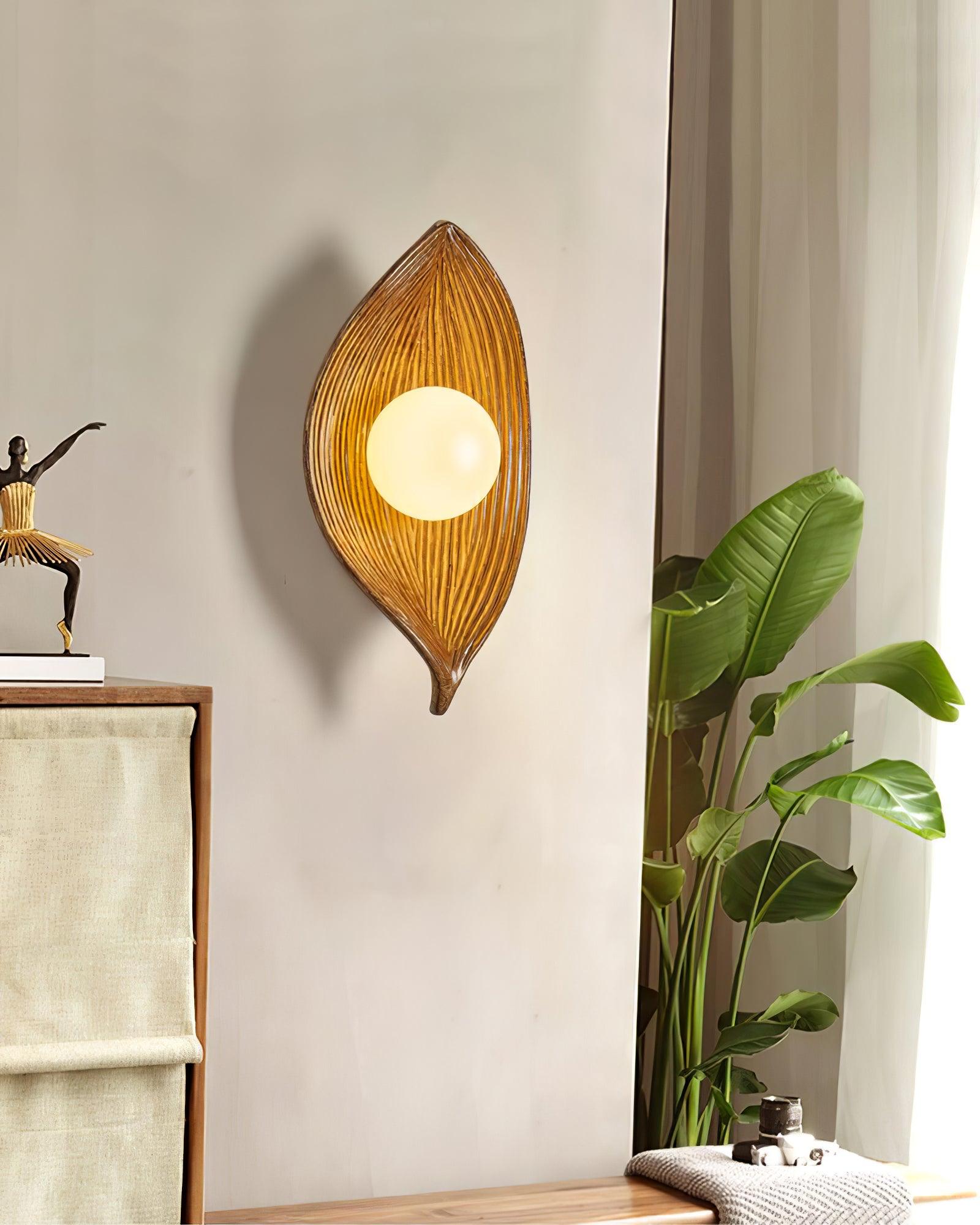 Leaf Canoe Wall Sconce - Letslighting