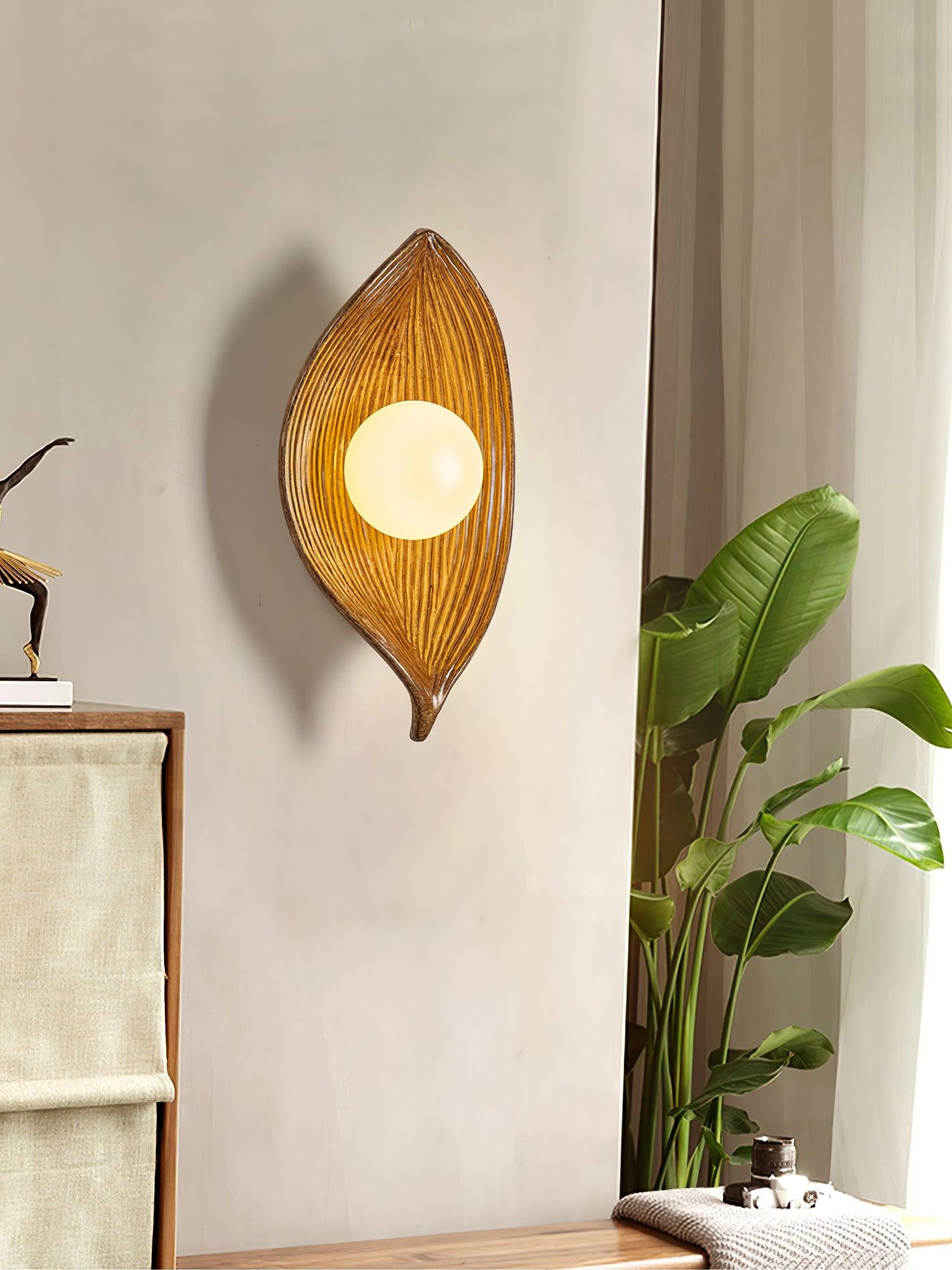 Leaf Canoe Wall Sconce - Letslighting