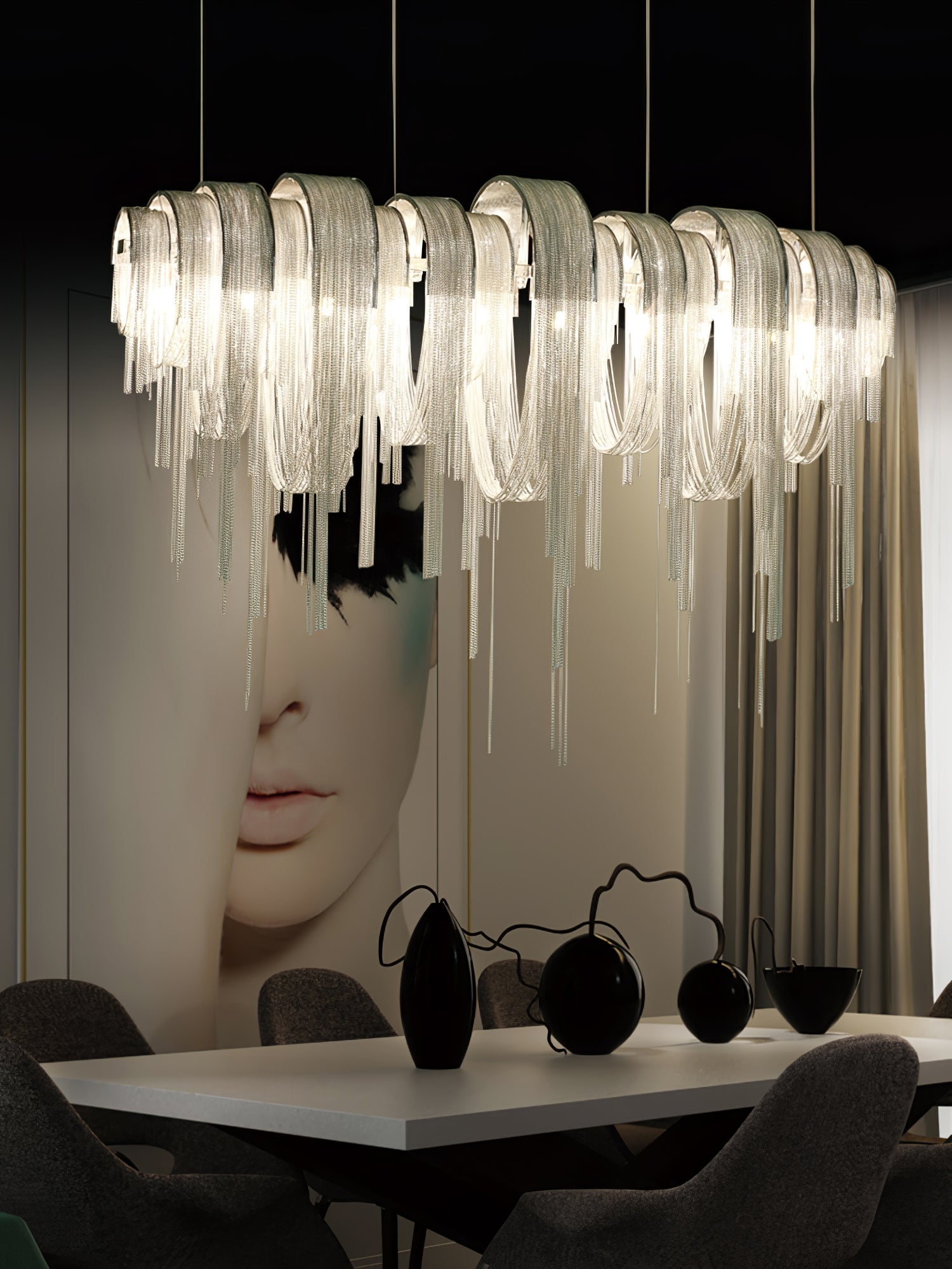 Length Chains Chandelier - Letslighting