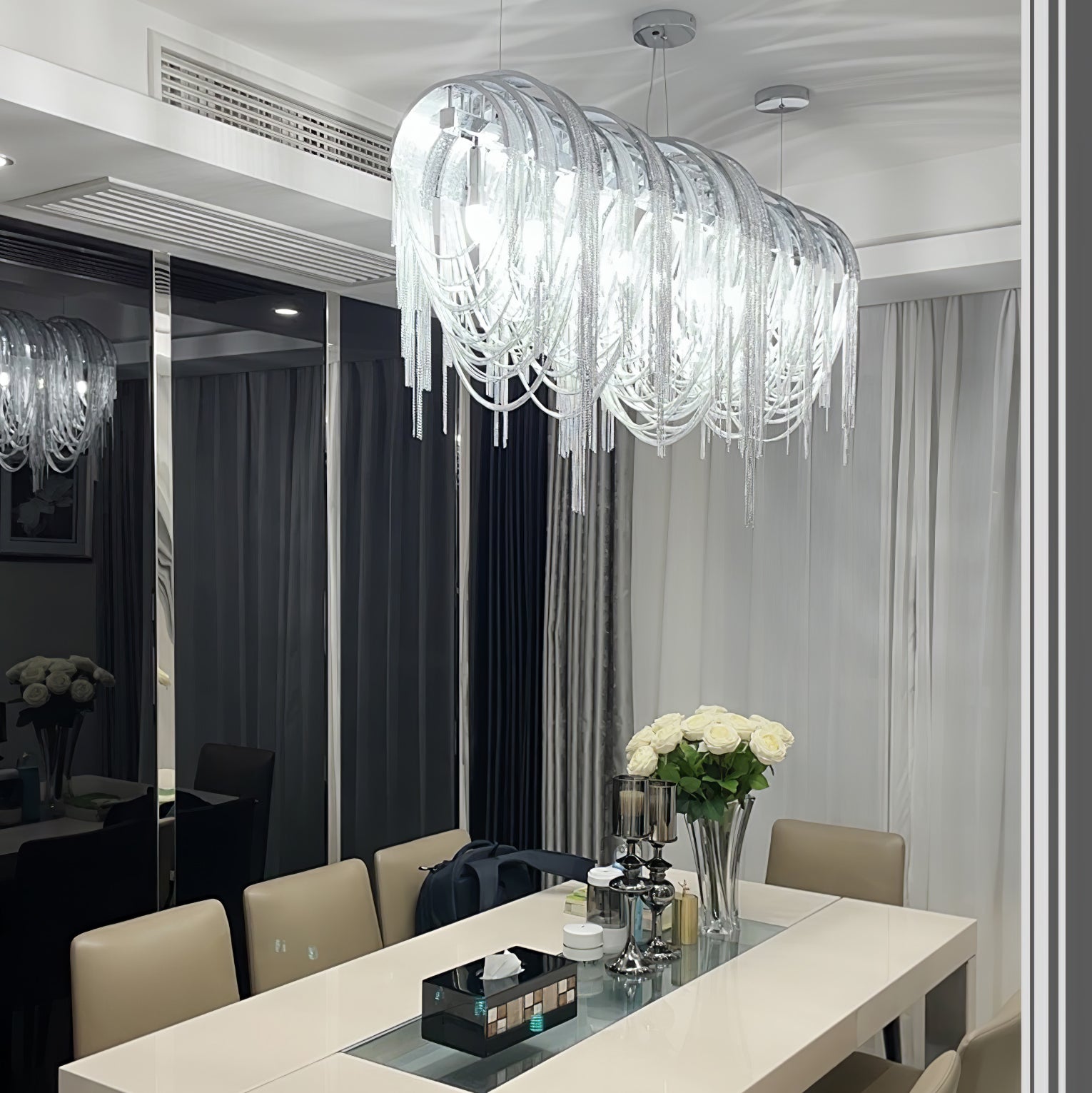 Length Chains Chandelier - Letslighting