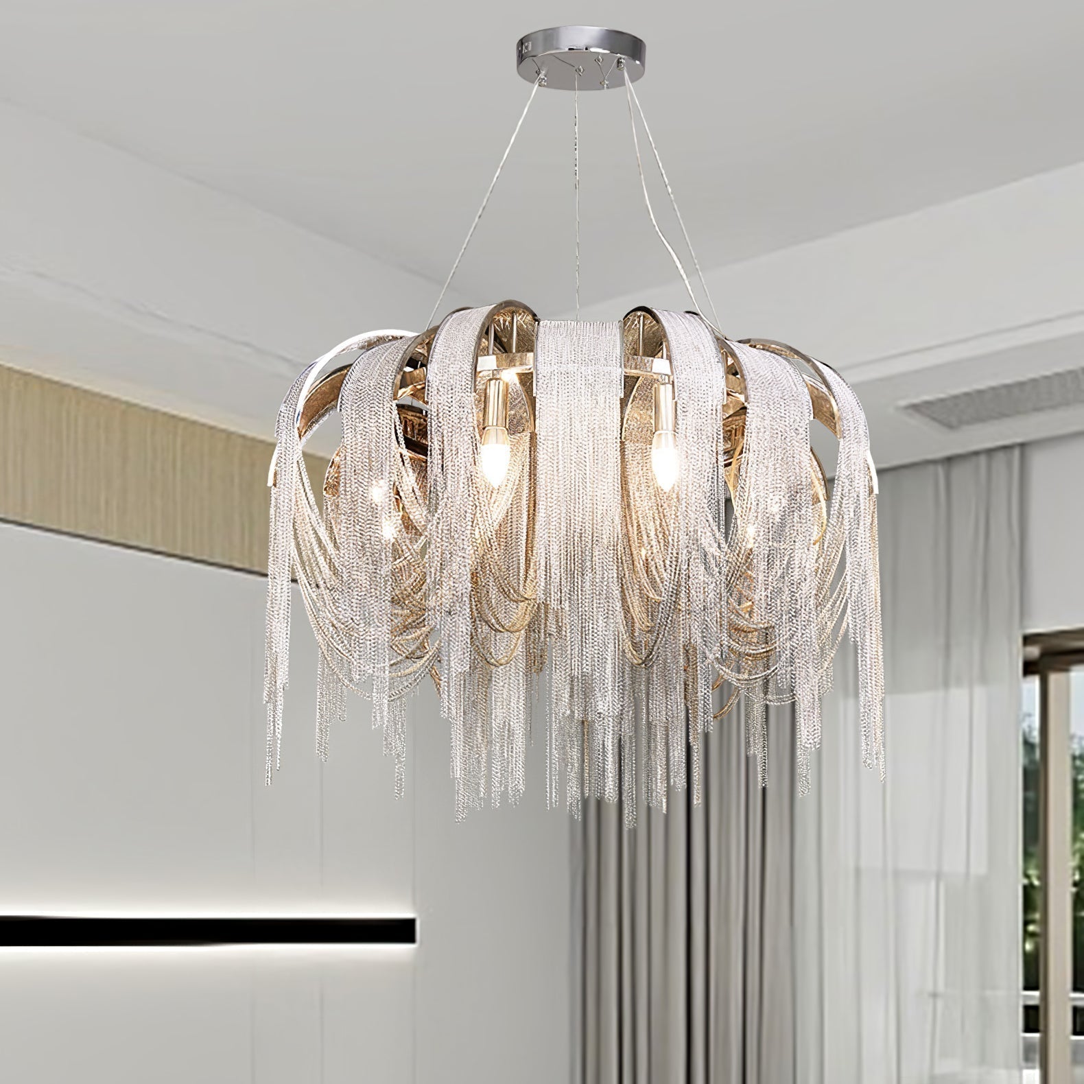Length Chains Chandelier - Letslighting