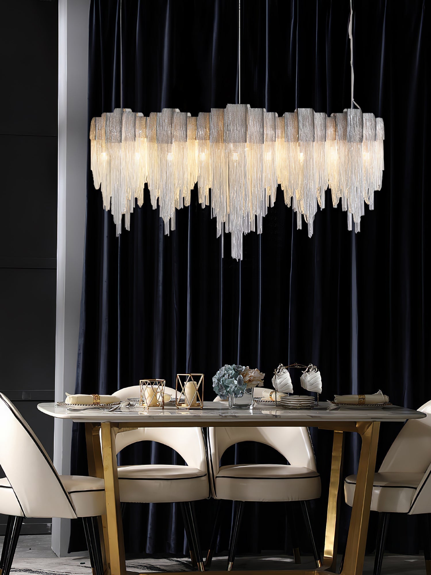 Length Chains Chandelier - Letslighting