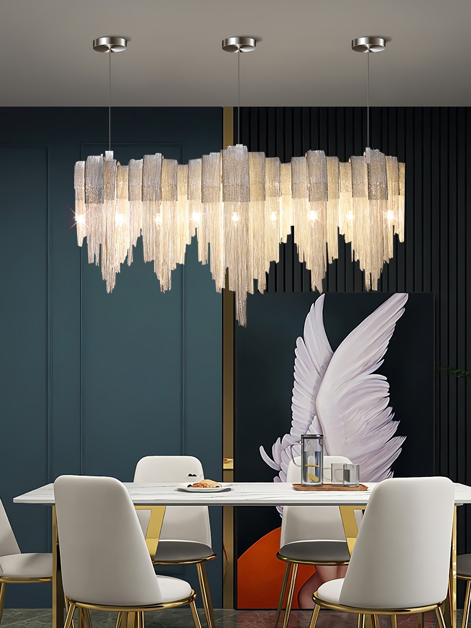 Length Chains Chandelier - Letslighting