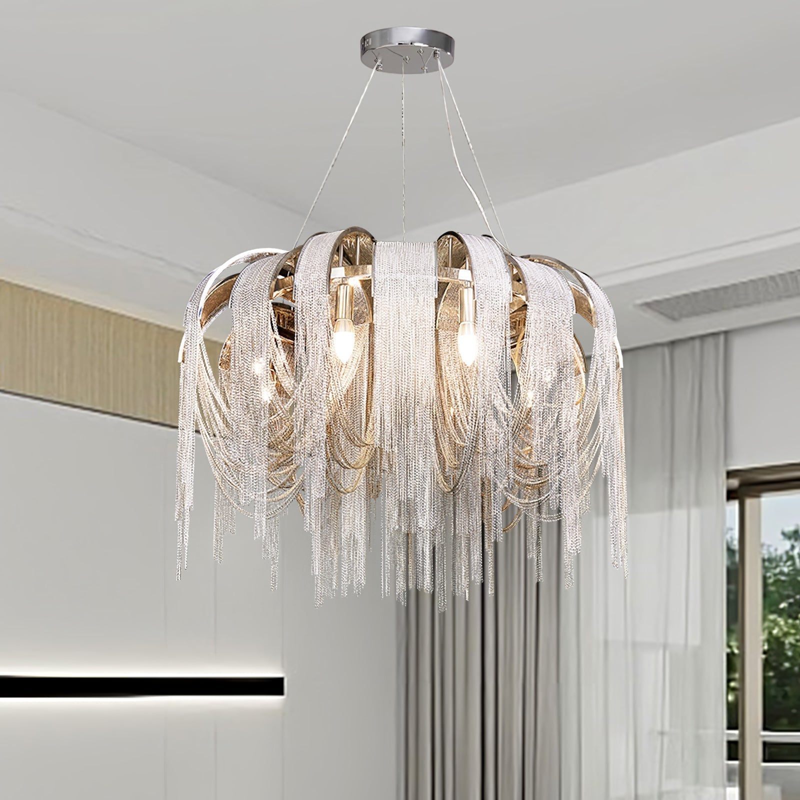Length Chains Chandelier - Letslighting