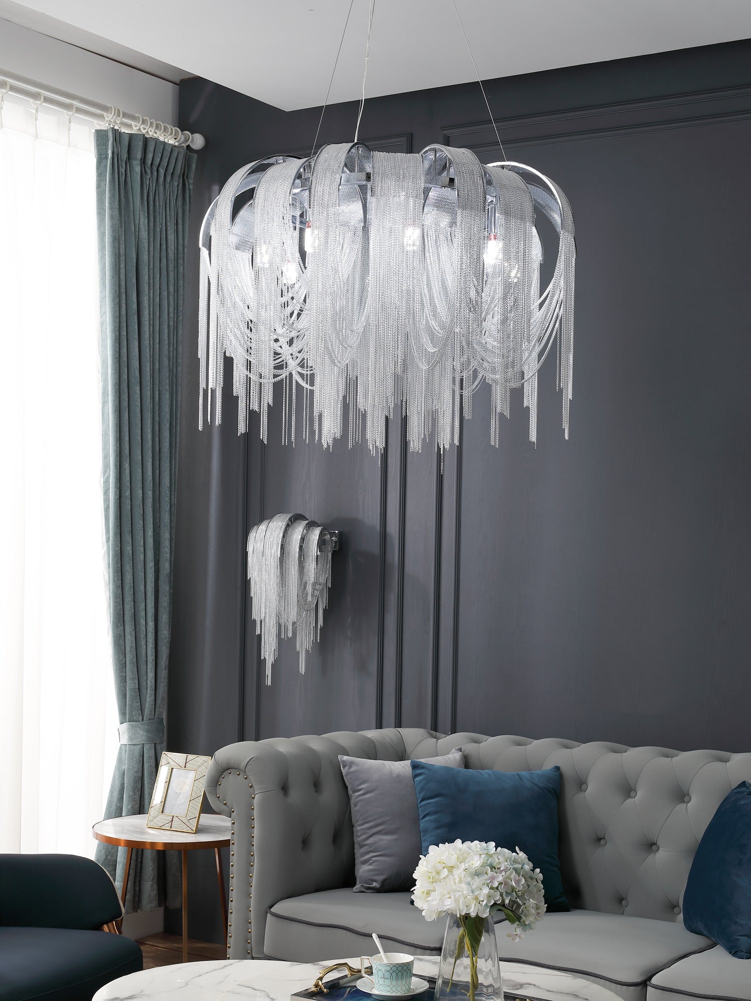 Length Chains Chandelier - Letslighting