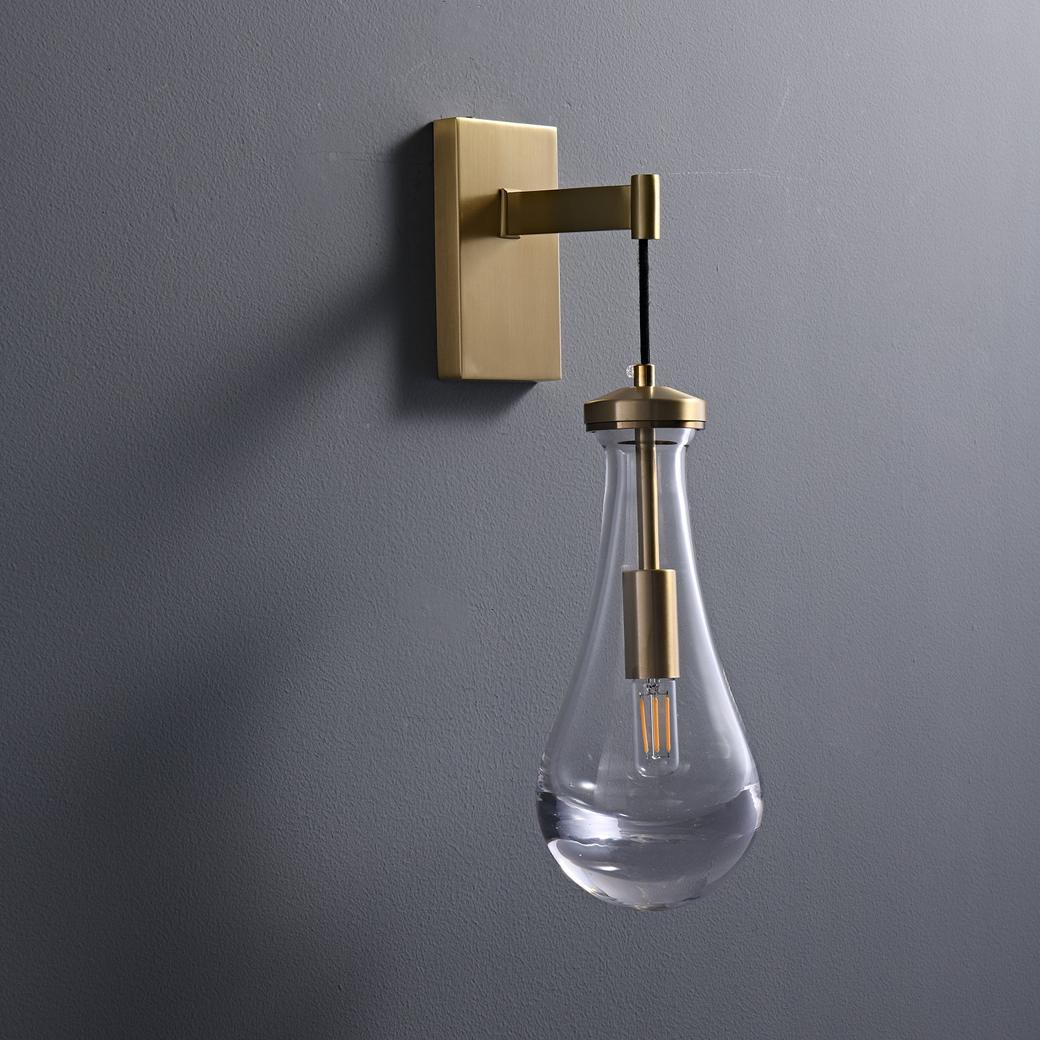 Leontine Glass Wall Lamp - Letslighting