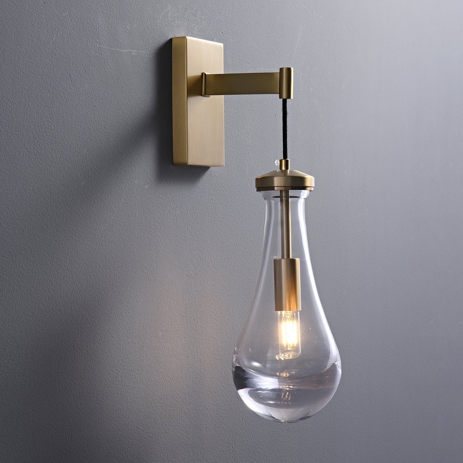 Leontine Glass Wall Lamp - Letslighting