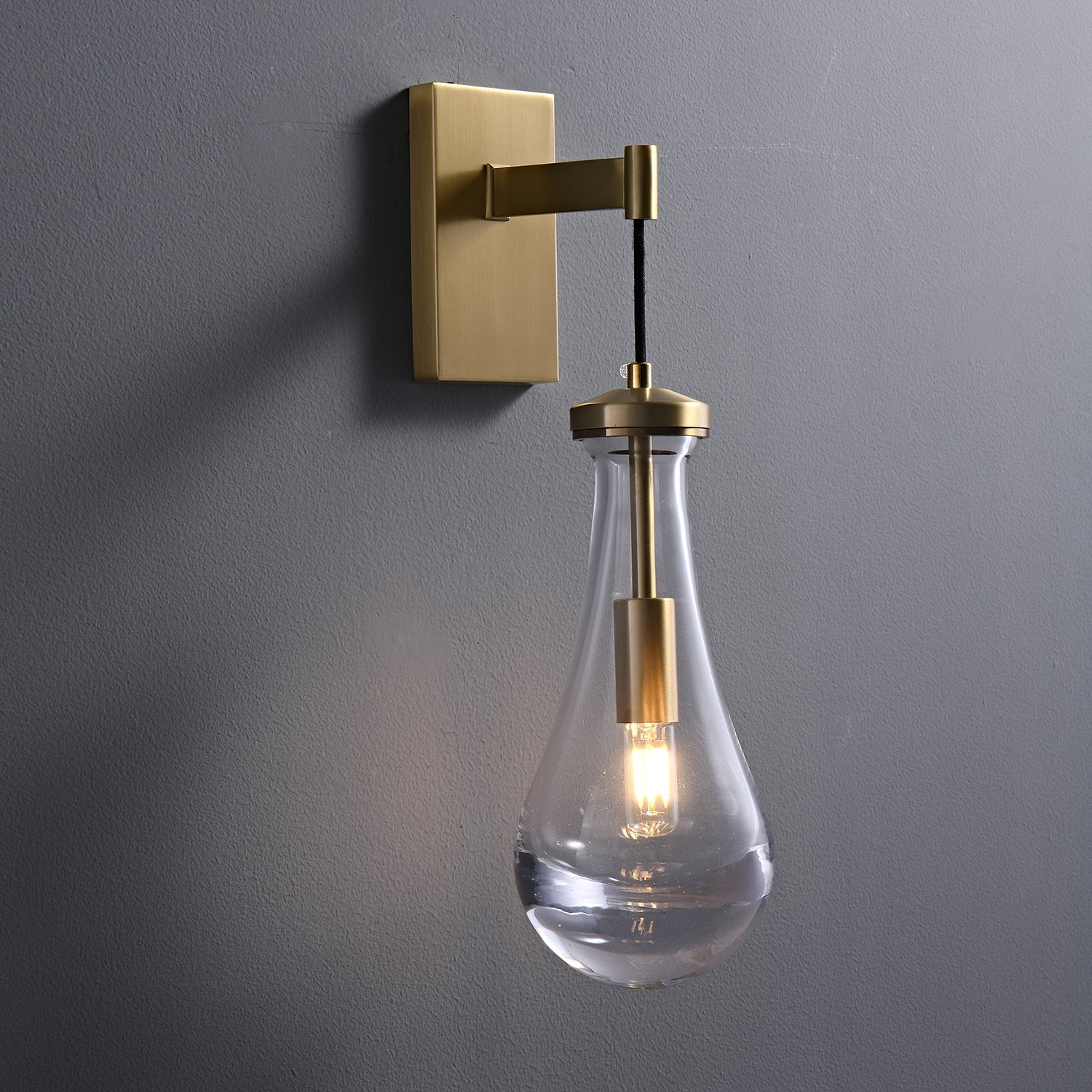 Leontine Glass Wall Lamp - Letslighting