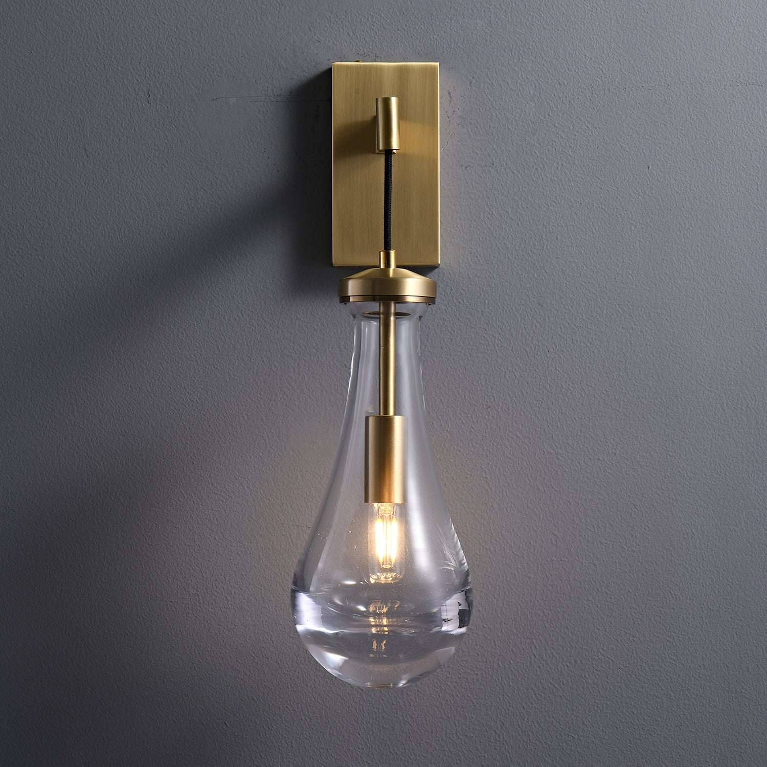 Leontine Glass Wall Lamp - Letslighting