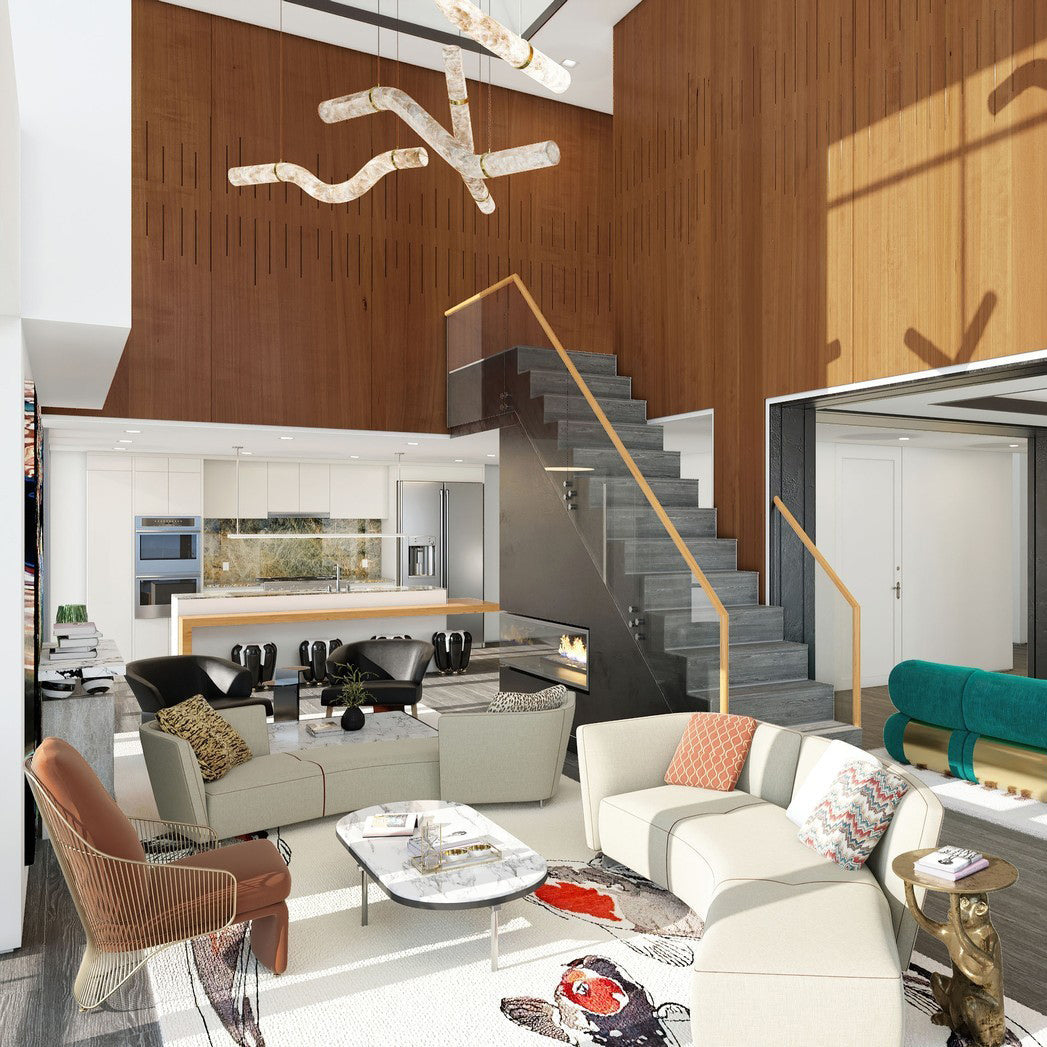 Errina Minimalist Premium Elegance Alabaster Pendant Light - Lamp Copper