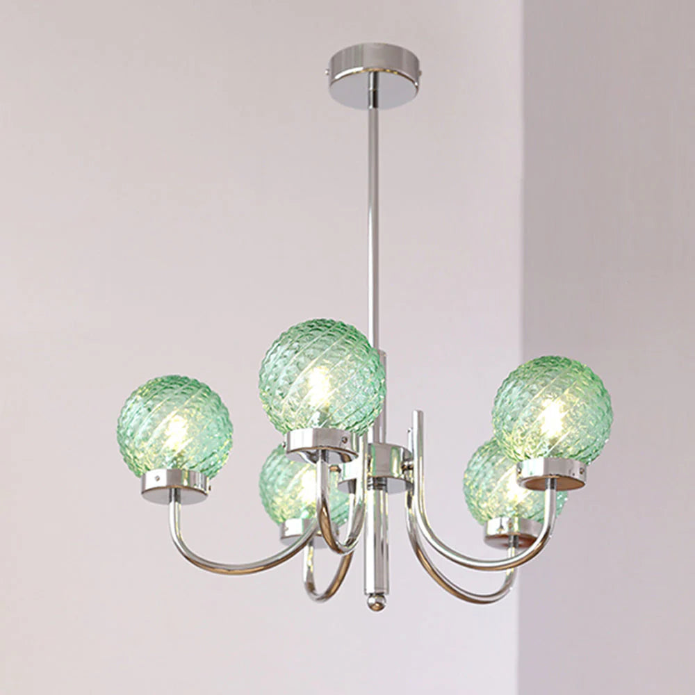 Valentina Moda LED Lámpara Colgante Vidrio/Metal Cocina/Dormitorio
