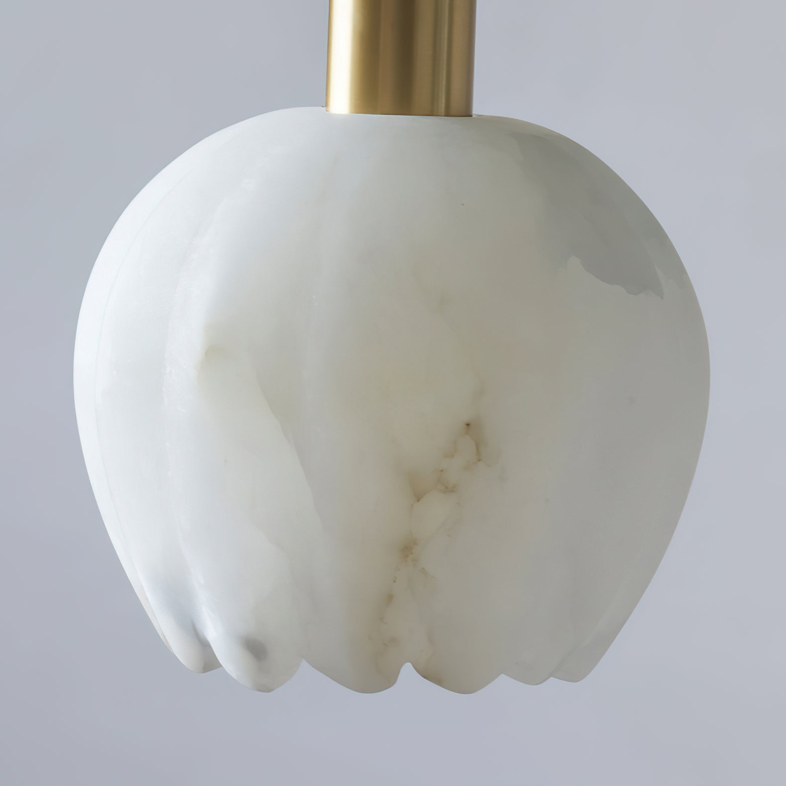 Ritta Pendant Light Flower-shaped Alabaster