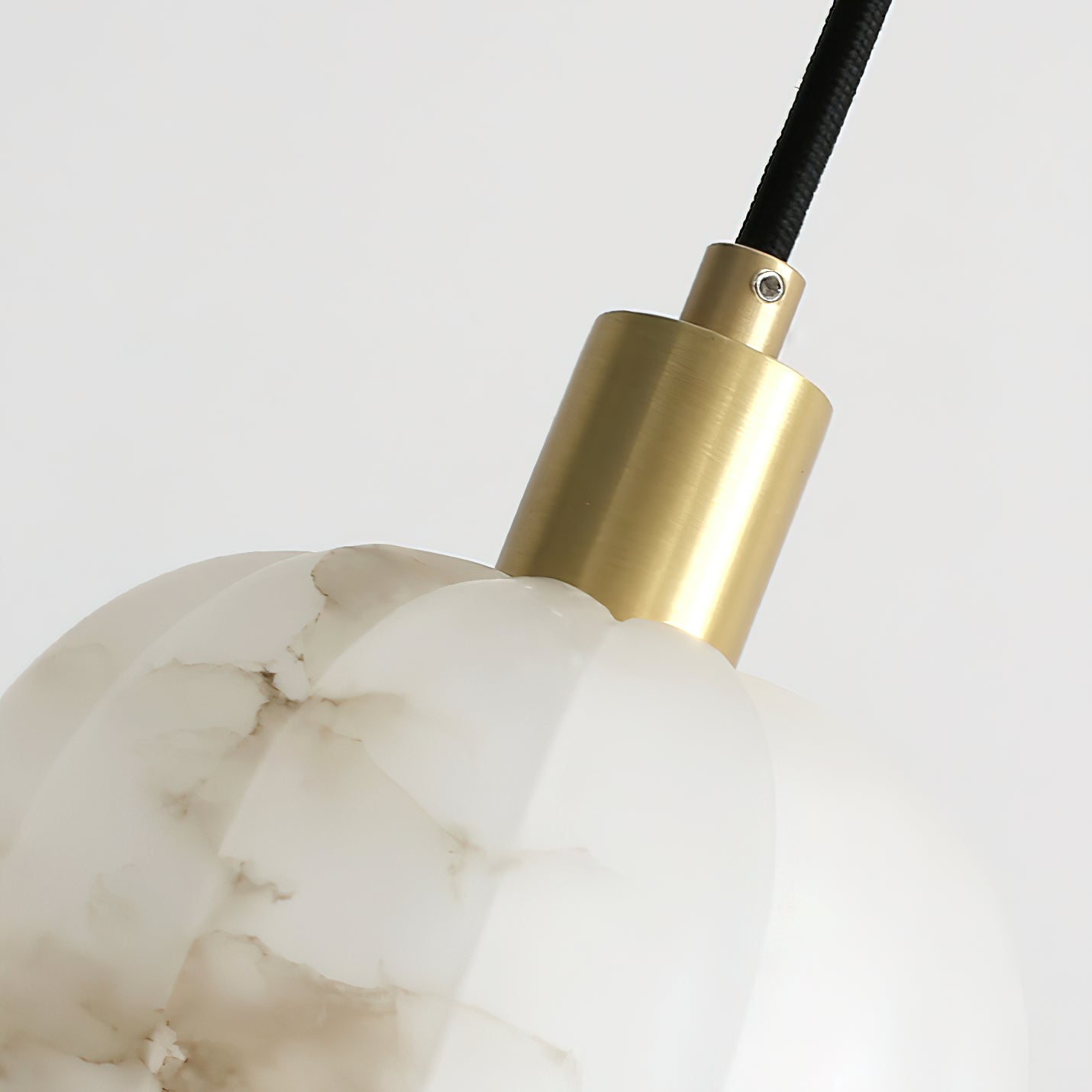 Ritta Pendant Light Flower-shaped Alabaster