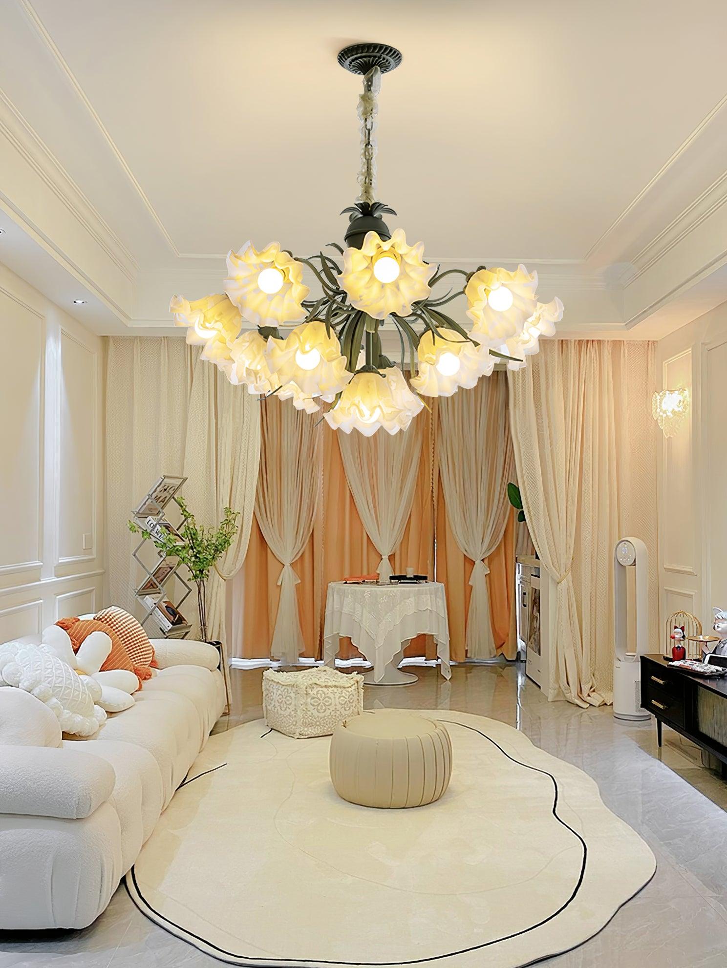 Lily of the Valley Flower Chandelier - Letslighting