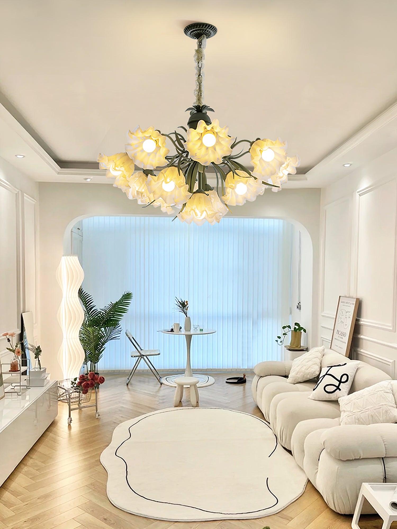 Lily of the Valley Flower Chandelier - Letslighting