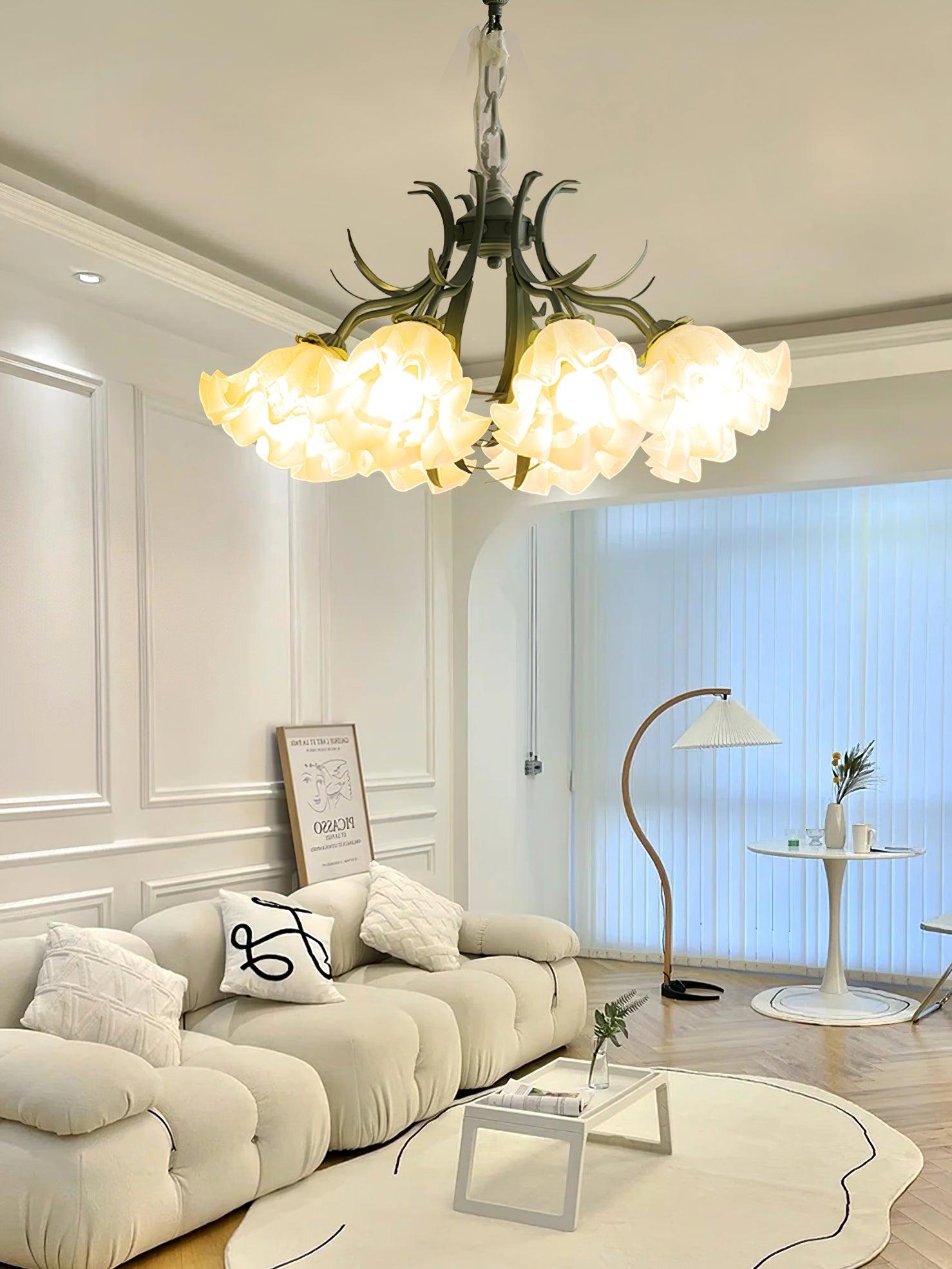 Lily of the Valley Flower Chandelier - Letslighting