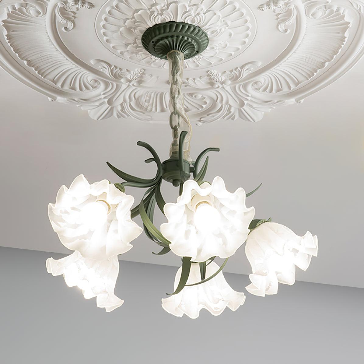 Lily of the Valley Flower Chandelier - Letslighting