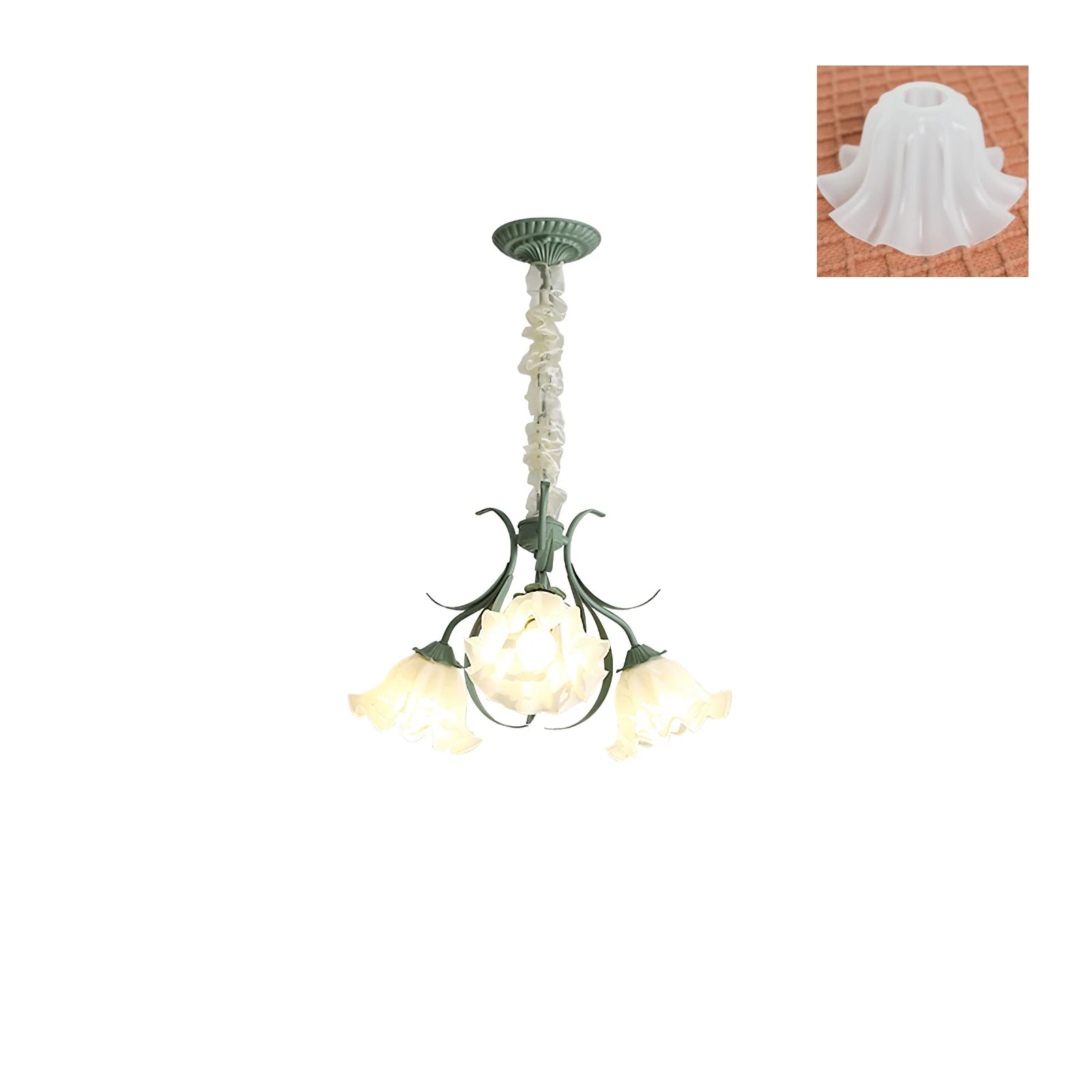 Lily of the Valley Flower Chandelier - Letslighting