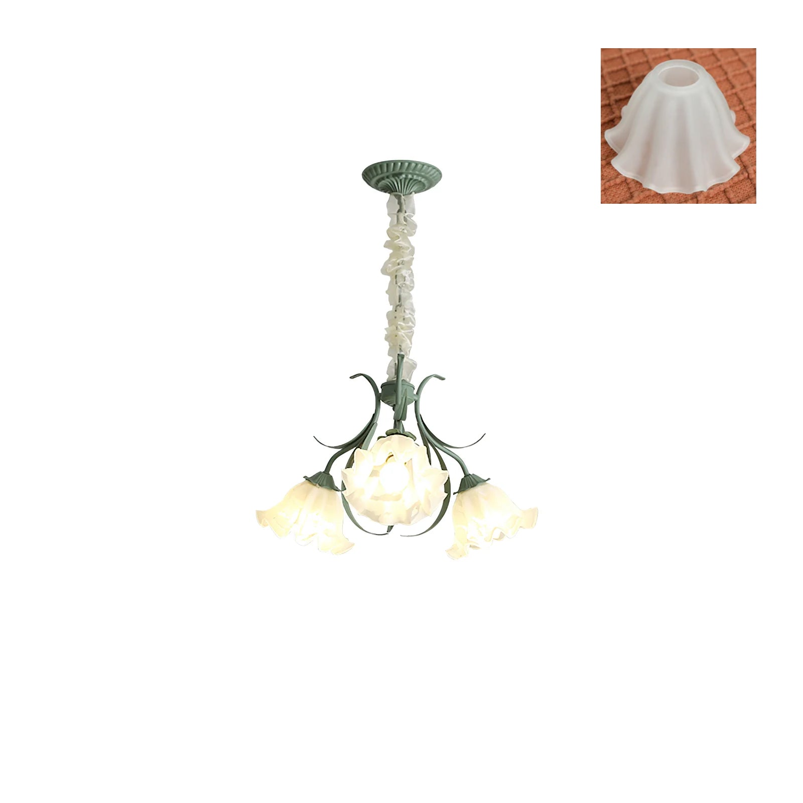 Lily of the Valley Flower Chandelier - Letslighting
